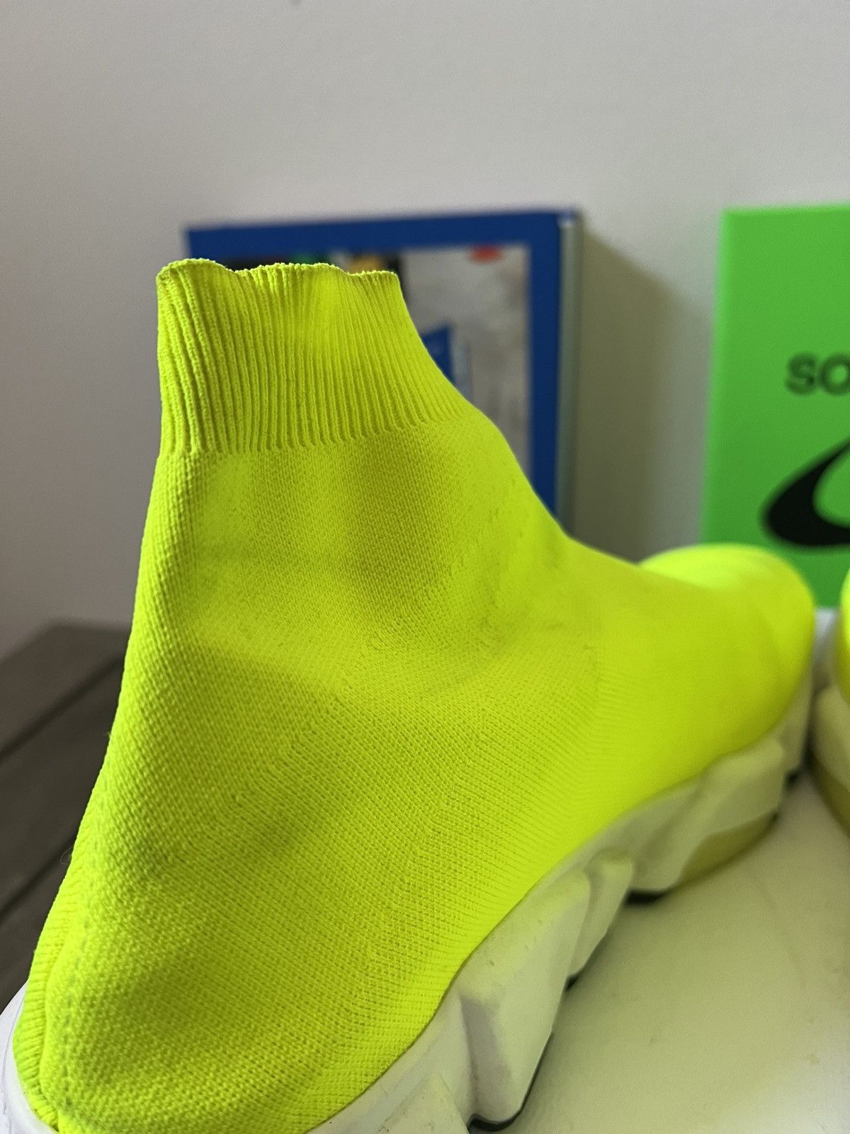 Balenciaga Balenciaga Speed Runner Fluro Size US 13 / EU 46 - 5 Thumbnail