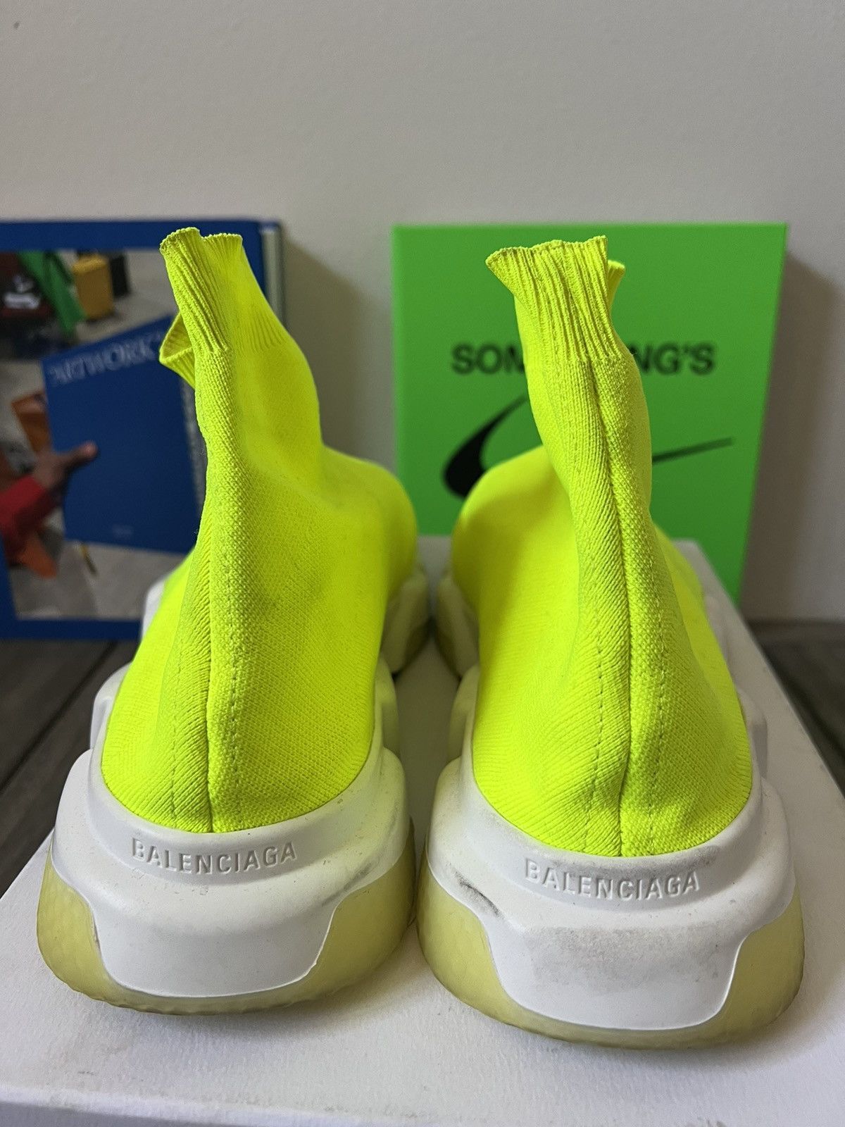 Balenciaga Balenciaga Speed Runner Fluro Size US 13 / EU 46 - 4 Thumbnail