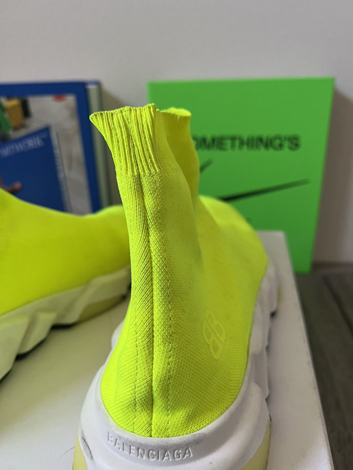 Balenciaga Balenciaga Speed Runner Fluro Size US 13 / EU 46 - 6 Thumbnail