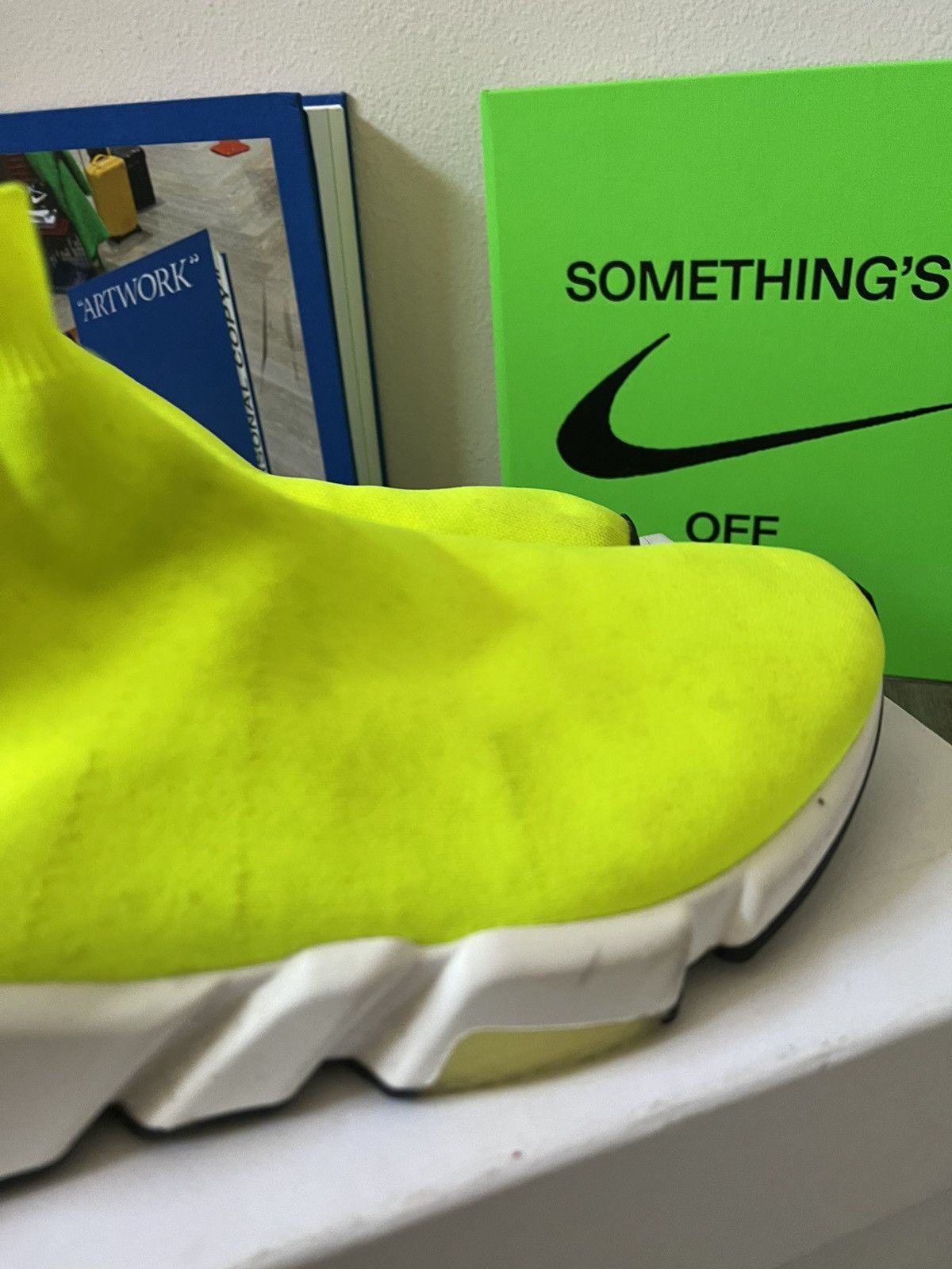 Balenciaga Balenciaga Speed Runner Fluro Size US 13 / EU 46 - 8 Thumbnail