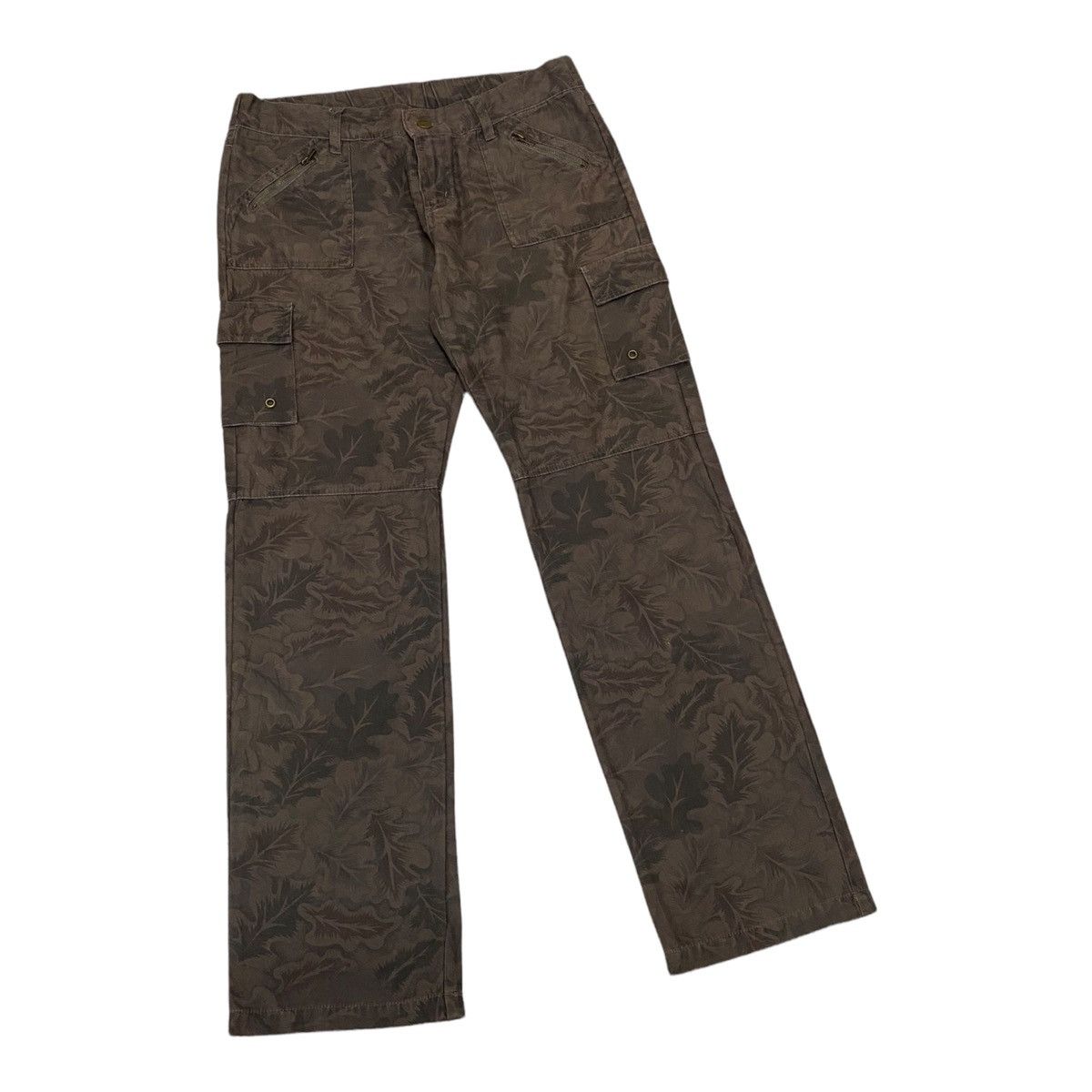 If Six Was Nine × Japanese Brand × Le Grande Bleu (L.G.B.) VINTAGE JAPANESE BRAND FLOWER CAMO CARGO PANTS Size US 30 / EU 46 - 10 Thumbnail