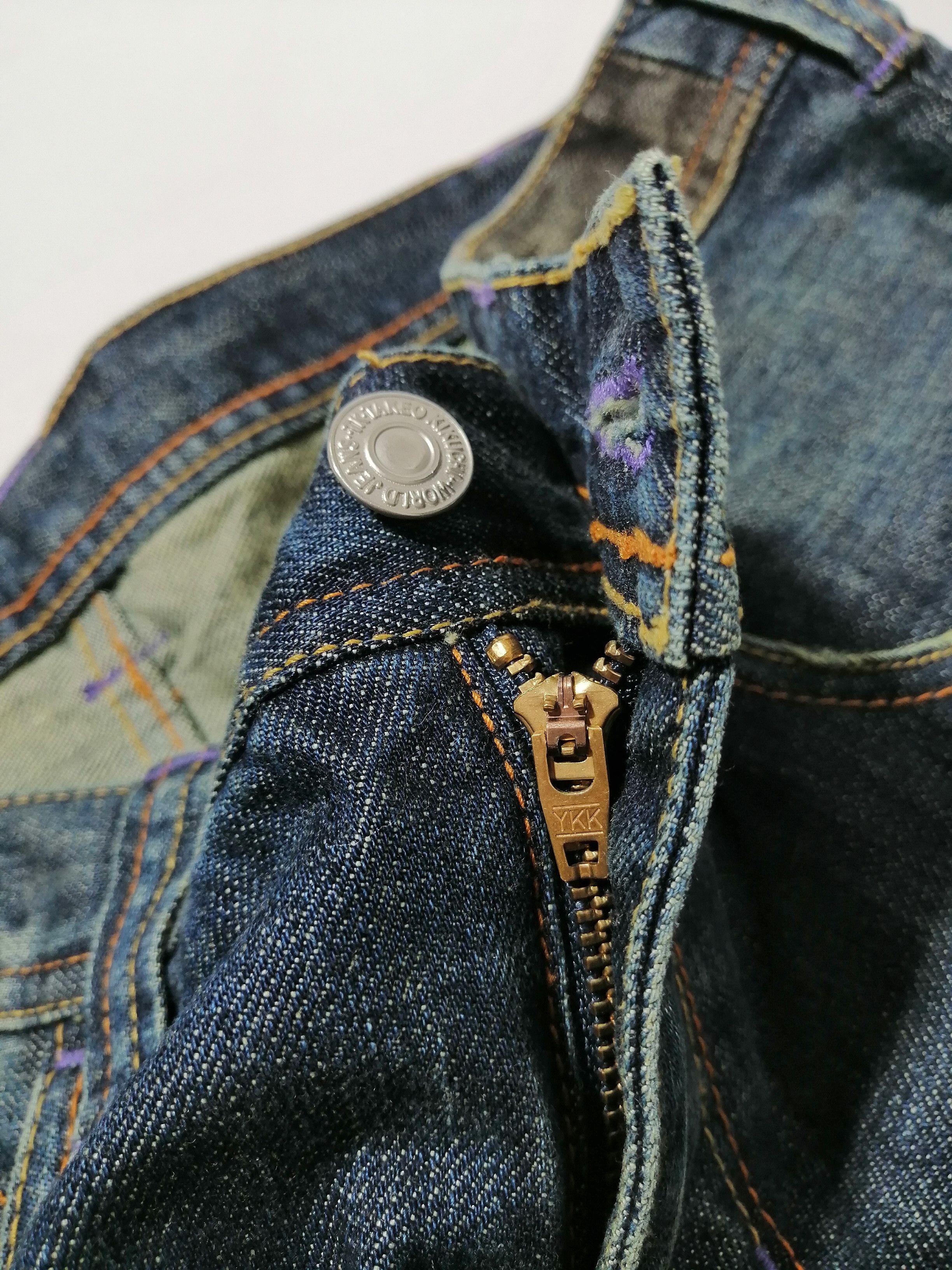 Japanese Brand × Takeo Kikuchi Takeo Kikuchi Embroided Styles Denim Jeans Size US 34 / EU 50 - 4 Thumbnail