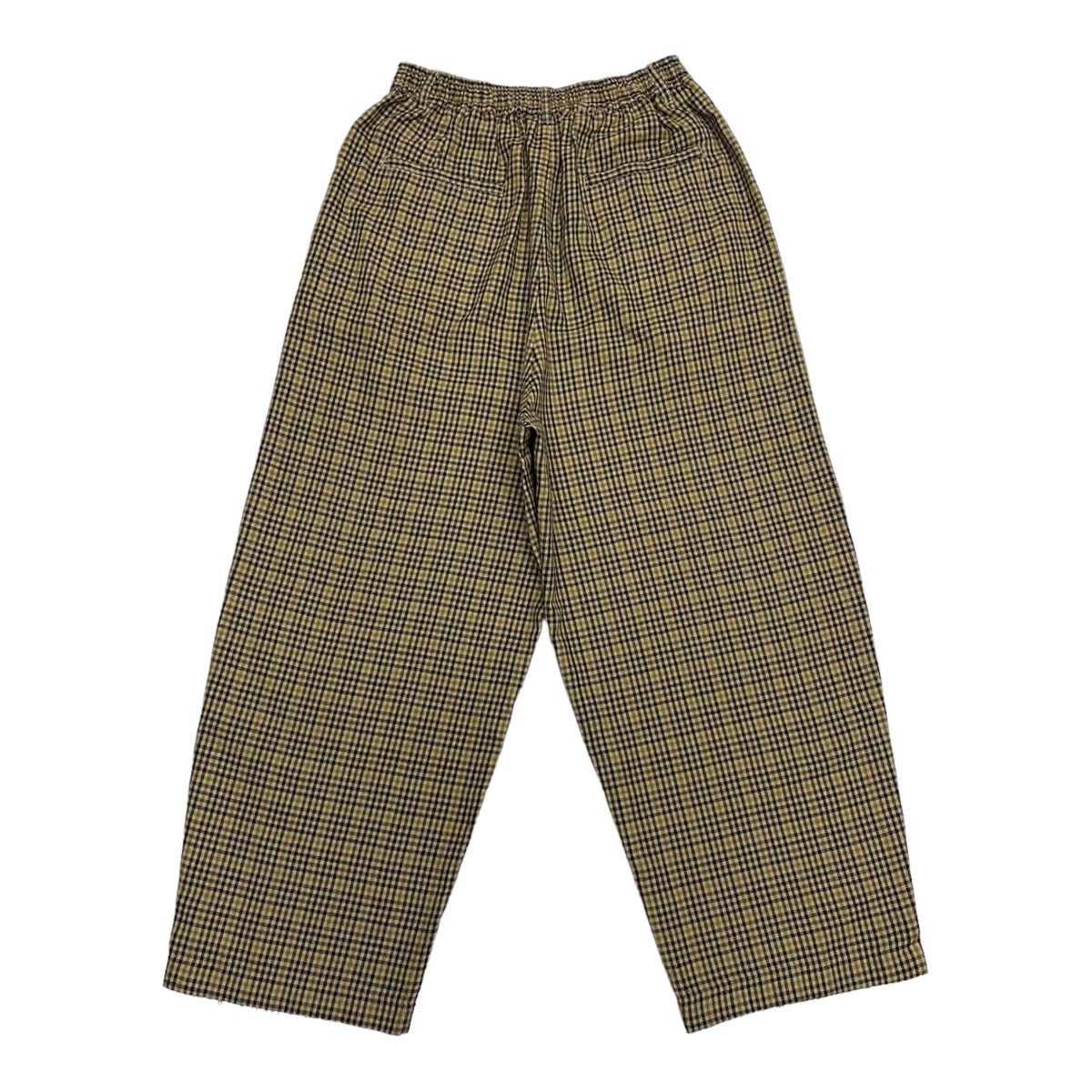Issey Miyake × Japanese Brand RARE CHECKED NIKO AND JAPAN CROPPED BAGGY TROUSERS PANTS Size US 28 / EU 44 - 2 Thumbnail