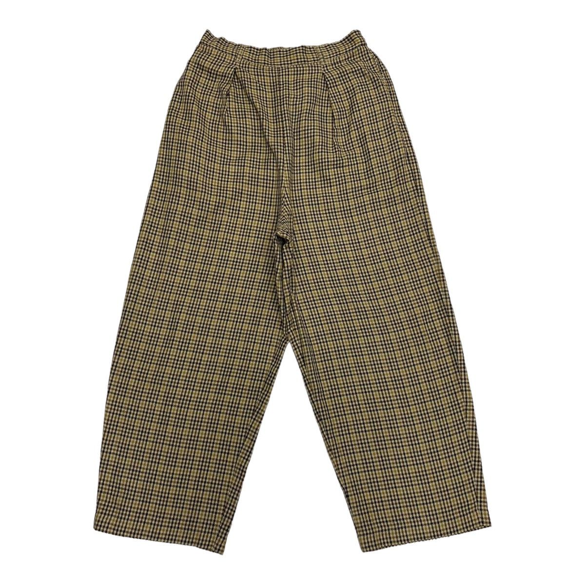 Issey Miyake RARE CHECKED NIKO AND JAPAN CROPPED BAGGY TROUSERS PANTS ...