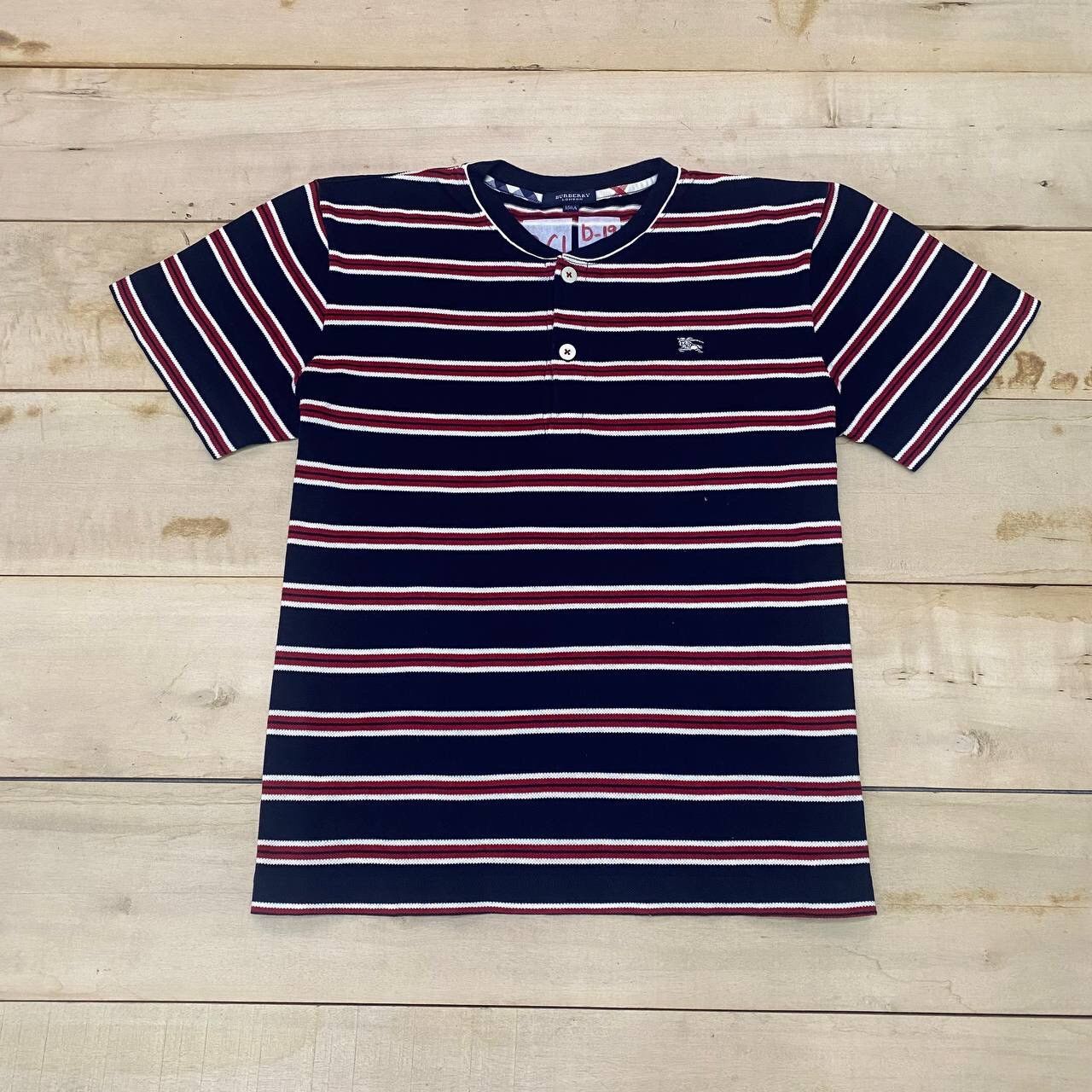 Burberry B61. BURBERRY LONDON STRIPED CROPPED TEE Size M / US 6-8 / IT 42-44 - 1 Thumbnail
