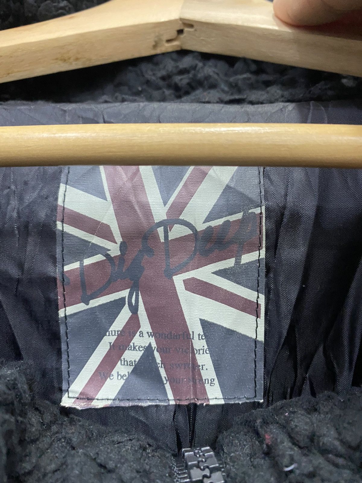 Japanese Brand 🇬🇧DIG DEEP TARTAN RED MULTI POCKET SHERPA SHEARLING JACKET Size US M / EU 48-50 / 2 - 5 Thumbnail