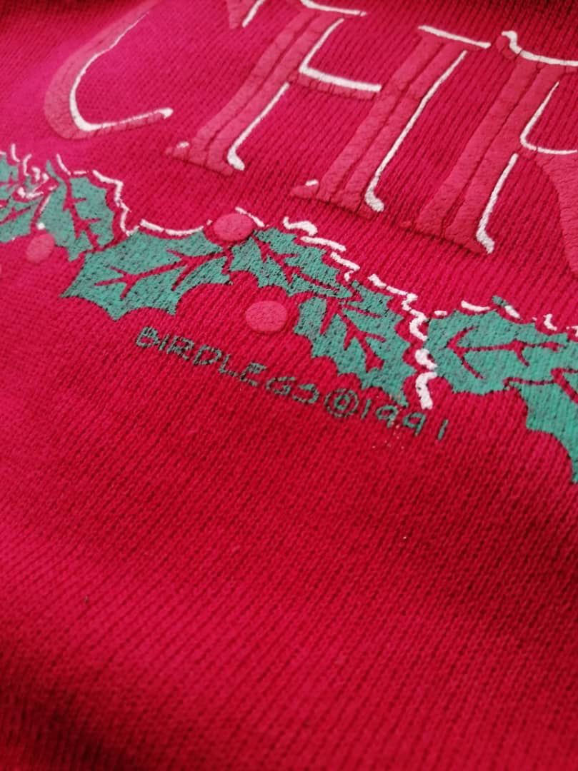 Hanes × Vintage Vintage Hanes Christmas Sweatshirt Size US L / EU 52-54 / 3 - 5 Thumbnail