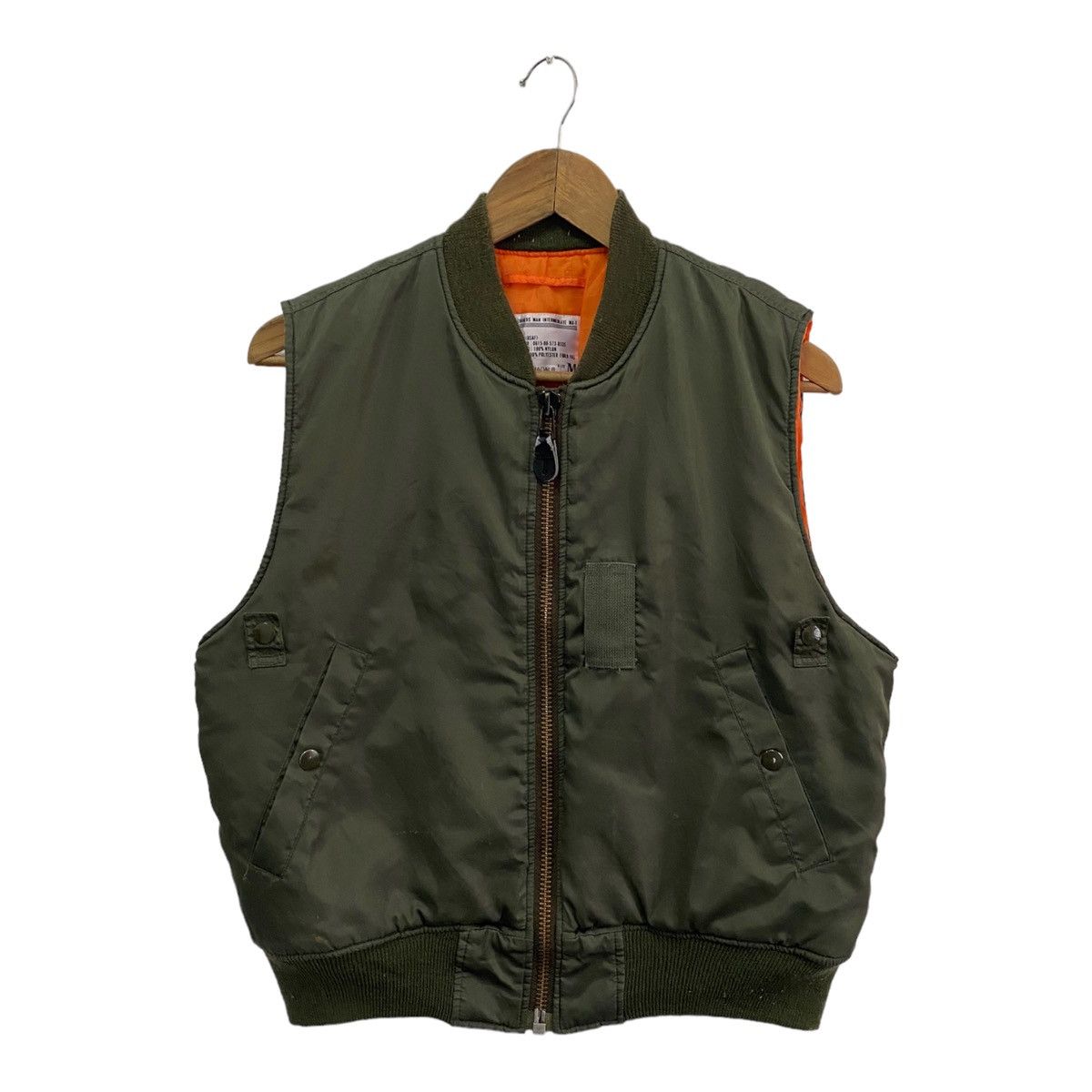Alpha Industries VINTAGE YAMADAI COIIERS MAN INTERMEDLATE MA-1 BOMBER JACKET Size US M / EU 48-50 / 2 - 1 Thumbnail