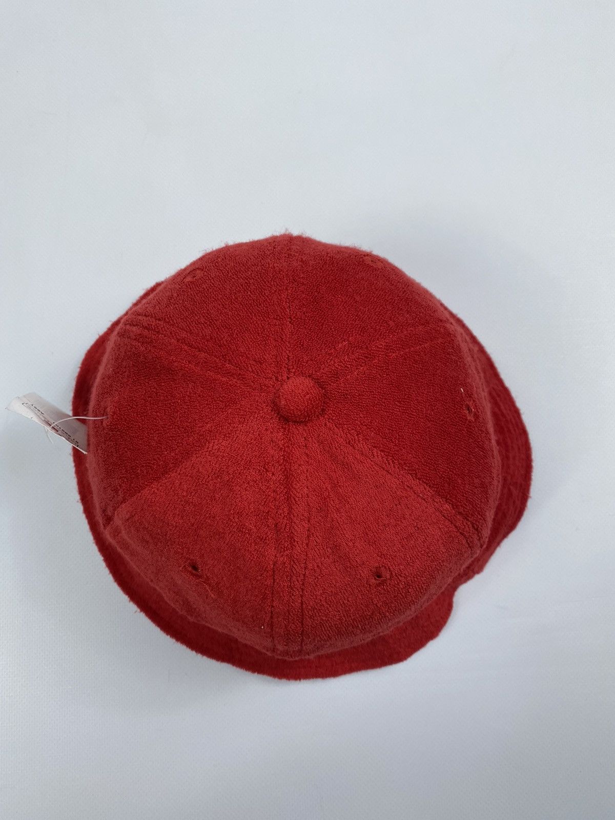 Fubu 🔥LASTDROP🔥 Fubu Bathrobe Material Red Bucket Hat Cap Size ONE SIZE - 5 Thumbnail