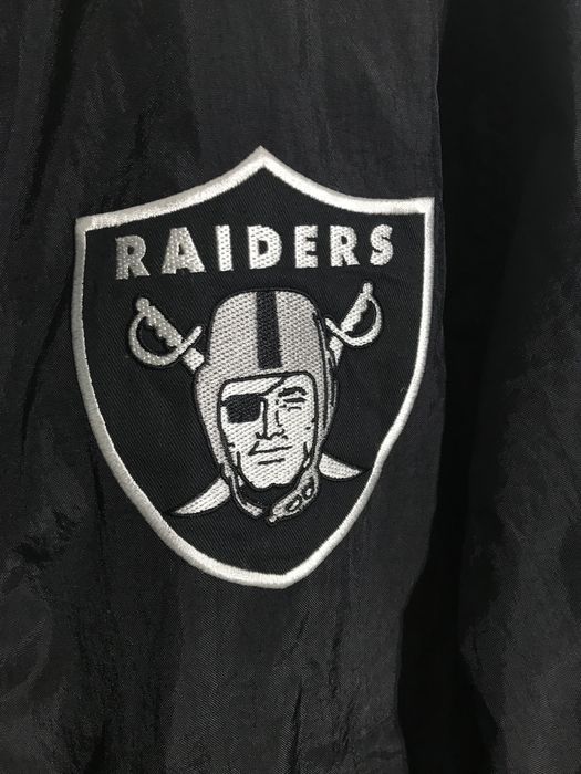 NFL AVIREX X RAIDERS VARSITY JACKET SPELL OUT | Grailed