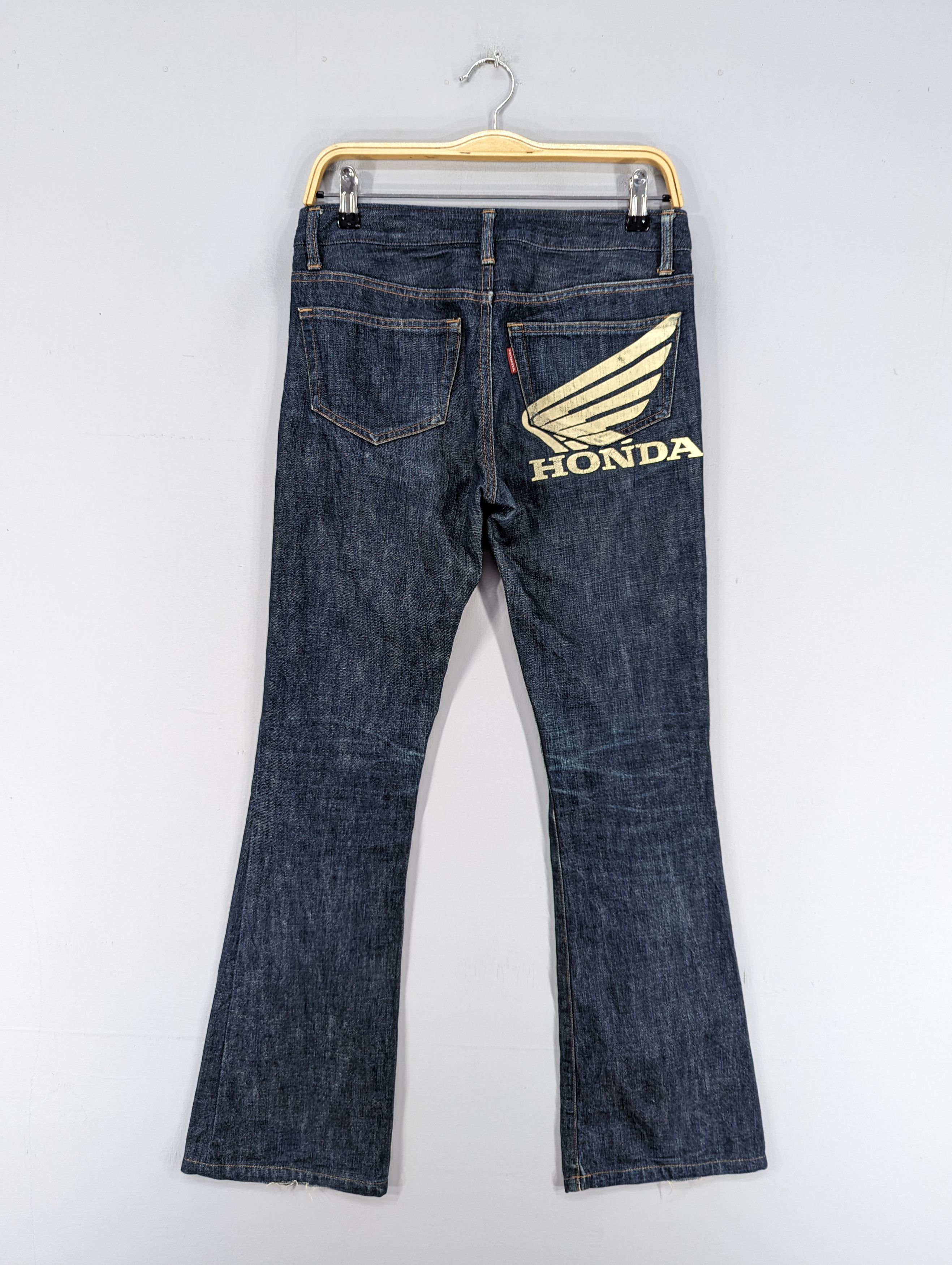 Honda 💥RARE💥Vintage Honda Sinichiro Arakawa Flare Bootcut Jeans