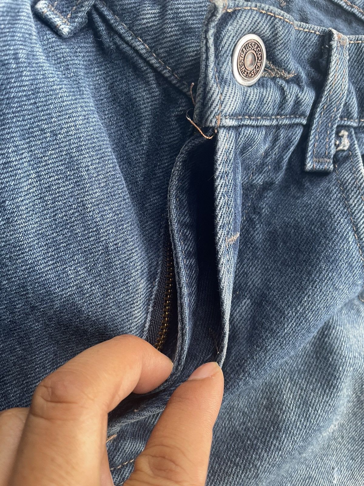 Levi's × Vintage Vintage 1990 Levis Silver Tab Denim Size US 31 - 20 Thumbnail