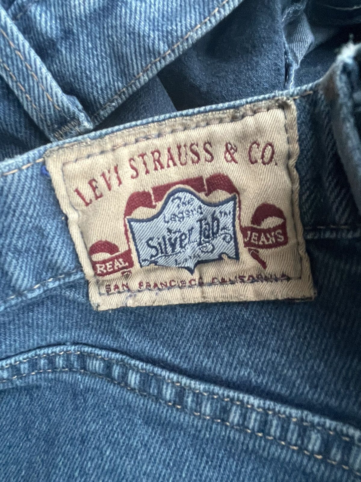 Levi's × Vintage Vintage 1990 Levis Silver Tab Denim Size US 31 - 12 Thumbnail