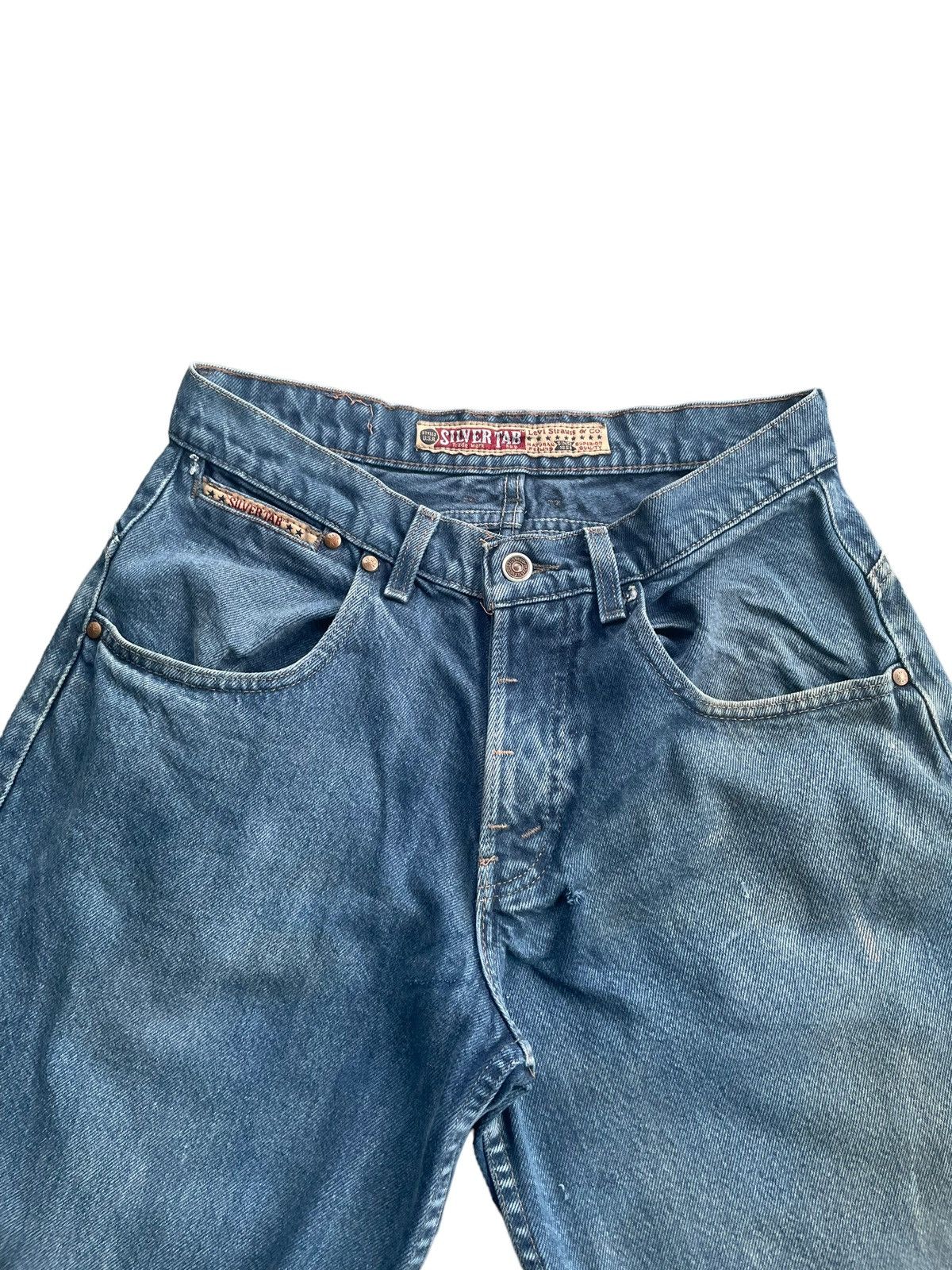 Levi's × Vintage Vintage 1990 Levis Silver Tab Denim Size US 31 - 5 Thumbnail