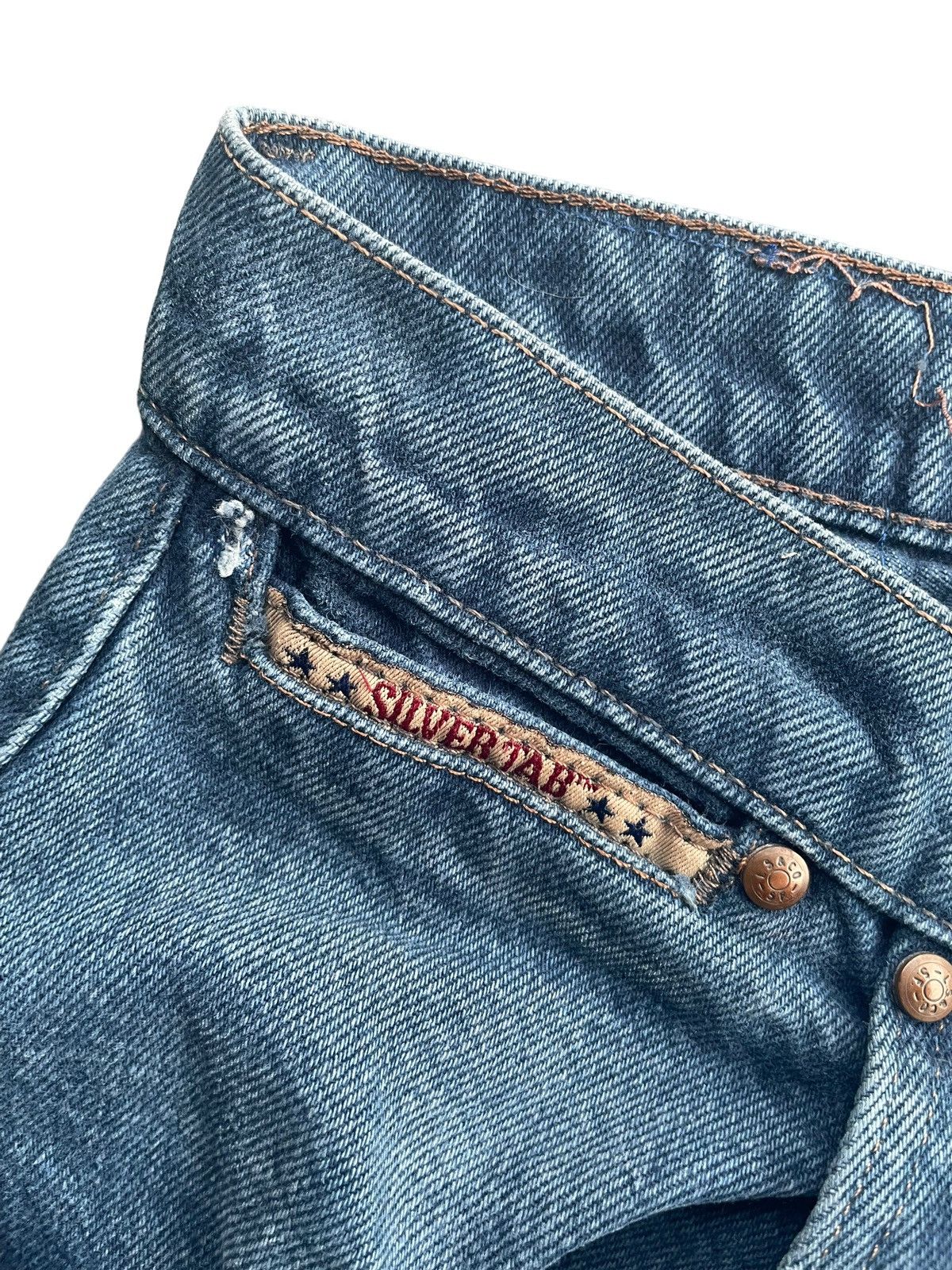 Levi's × Vintage Vintage 1990 Levis Silver Tab Denim Size US 31 - 7 Thumbnail
