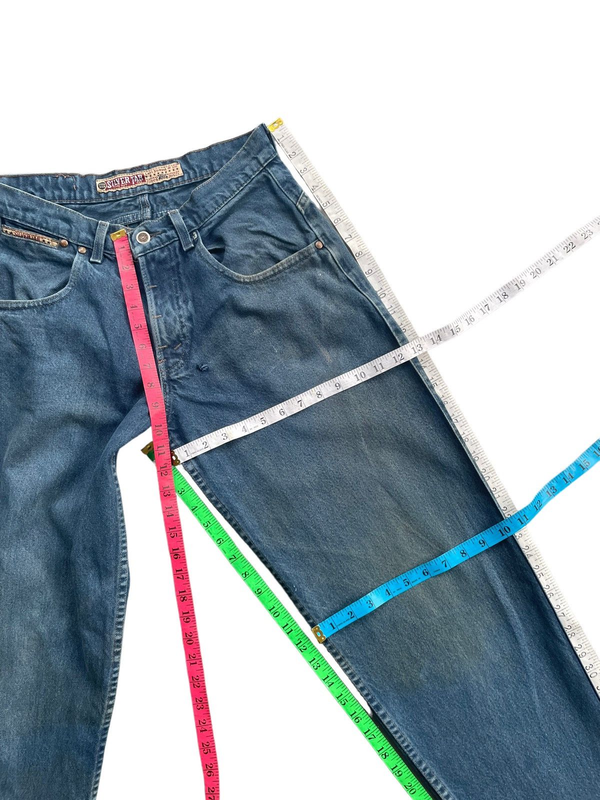 Levi's × Vintage Vintage 1990 Levis Silver Tab Denim Size US 31 - 25 Thumbnail