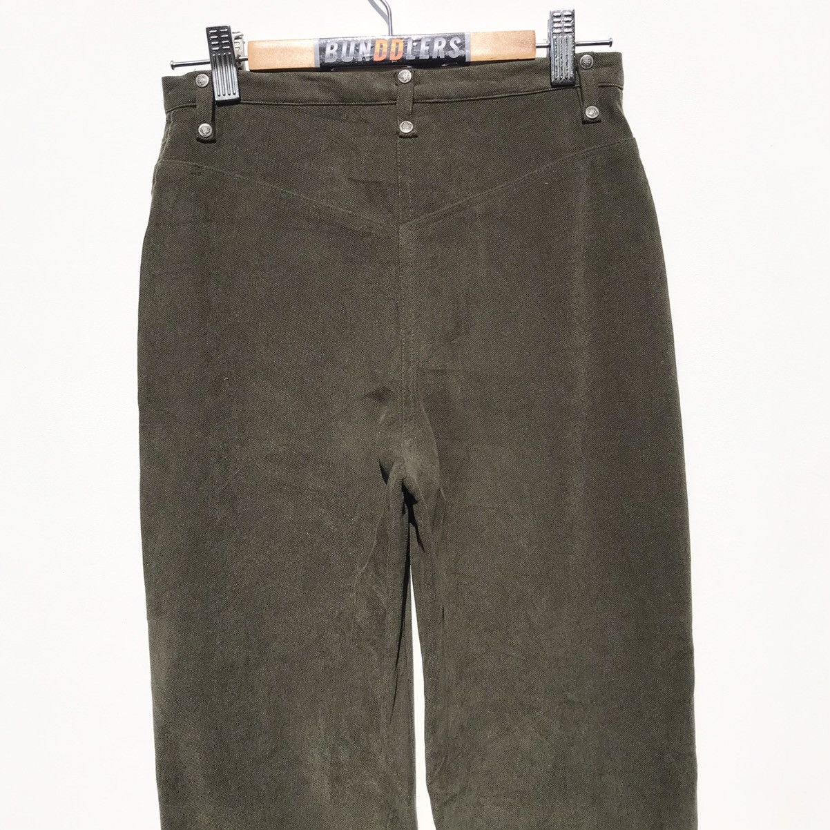 Versace × Vintage 🔥Distressed🔥90s Vintage Versace Collection New Days Pants Size 25" / US 0 / IT 36 - 9 Thumbnail
