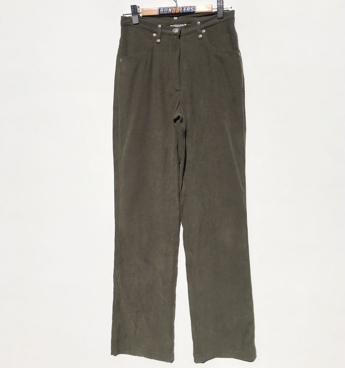 Versace × Vintage 🔥Distressed🔥90s Vintage Versace Collection New Days Pants Size 25" / US 0 / IT 36 - 3 Thumbnail