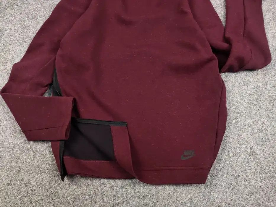Nike Nike Tech Fleece Funnel Neck Ninja Red Hoodie Size US S / EU 44-46 / 1 - 5 Thumbnail
