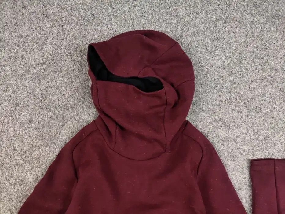 Nike Nike Tech Fleece Funnel Neck Ninja Red Hoodie Size US S / EU 44-46 / 1 - 4 Thumbnail