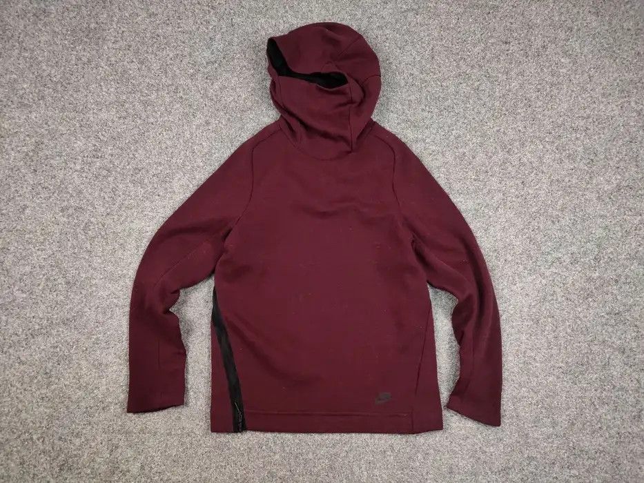 Nike Nike Tech Fleece Funnel Neck Ninja Red Hoodie Size US S / EU 44-46 / 1 - 3 Thumbnail