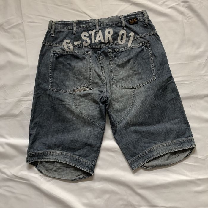 Y2K Star Jean Shorts