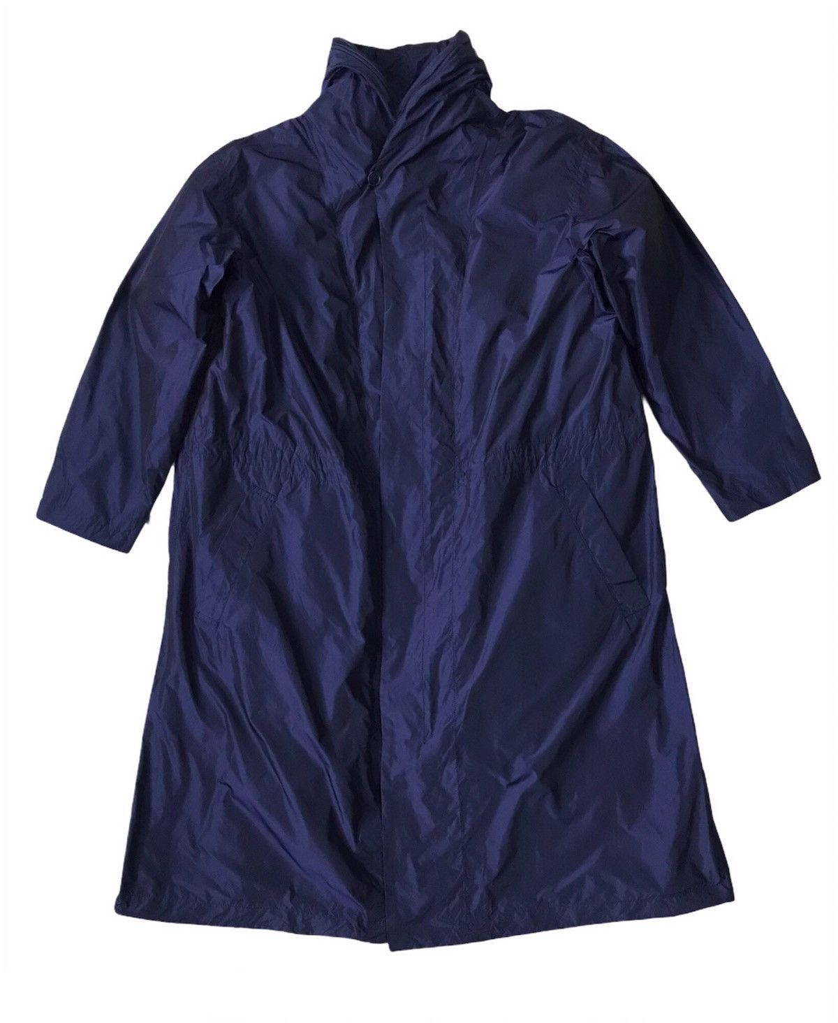image of Plantation By Issey Miyake Long Jacket Like Windbreaker, Men's (Size Medium)