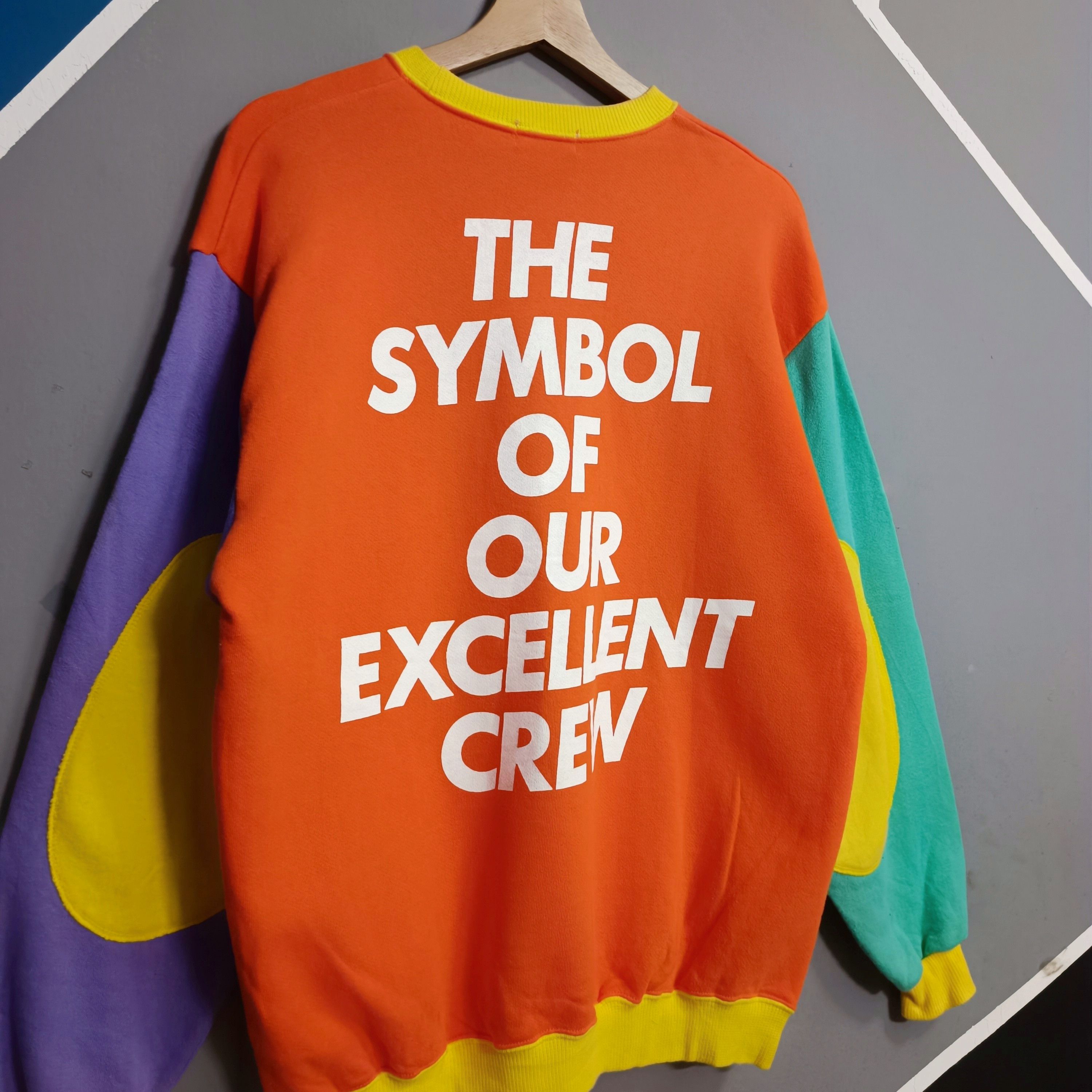 Gear for Sports × Japanese Brand × Vintage 90s Vintage Mitsubishi Multi Colour Sweatshirt Crewneck Size US M / EU 48-50 / 2 - 7 Thumbnail