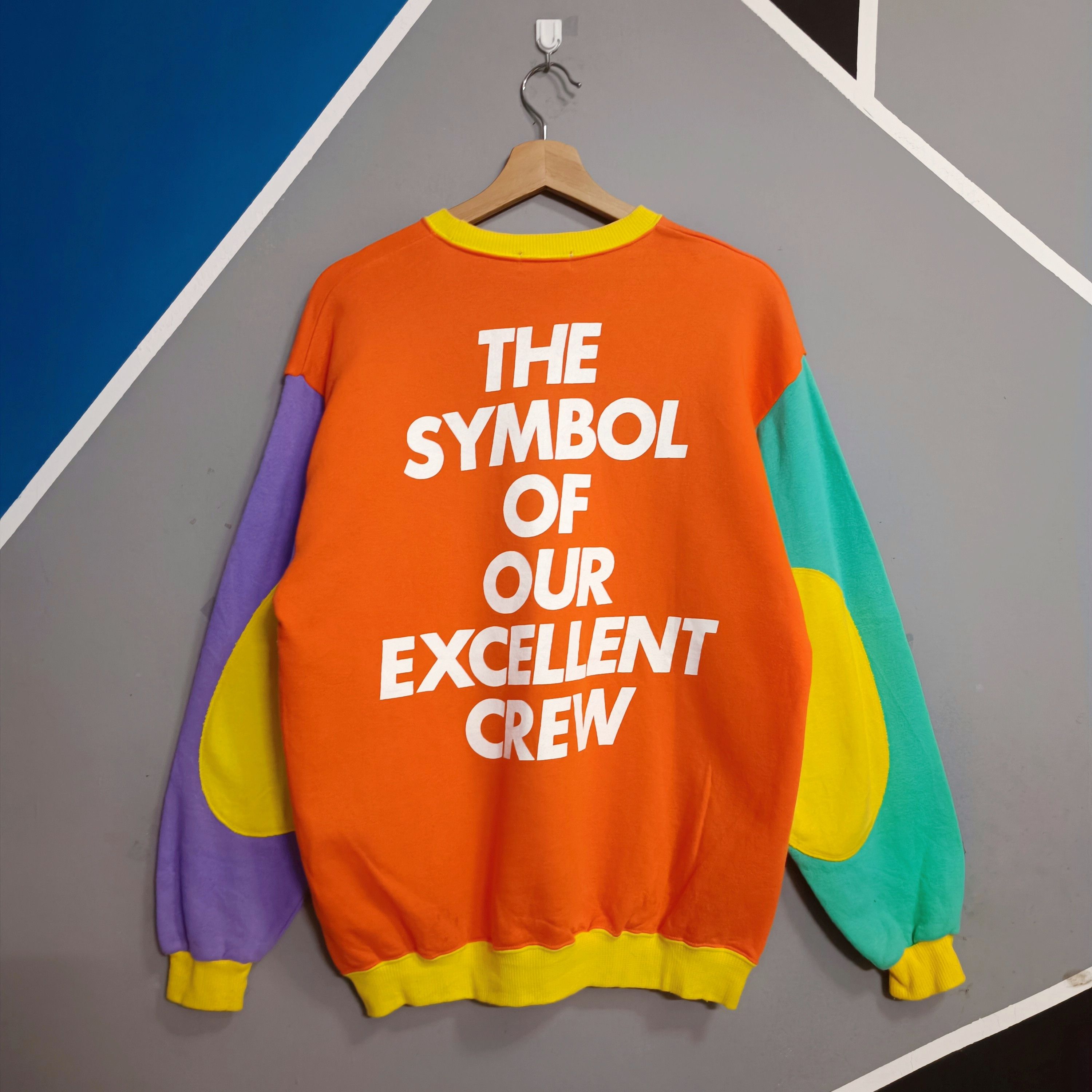 Gear for Sports × Japanese Brand × Vintage 90s Vintage Mitsubishi Multi Colour Sweatshirt Crewneck Size US M / EU 48-50 / 2 - 6 Thumbnail
