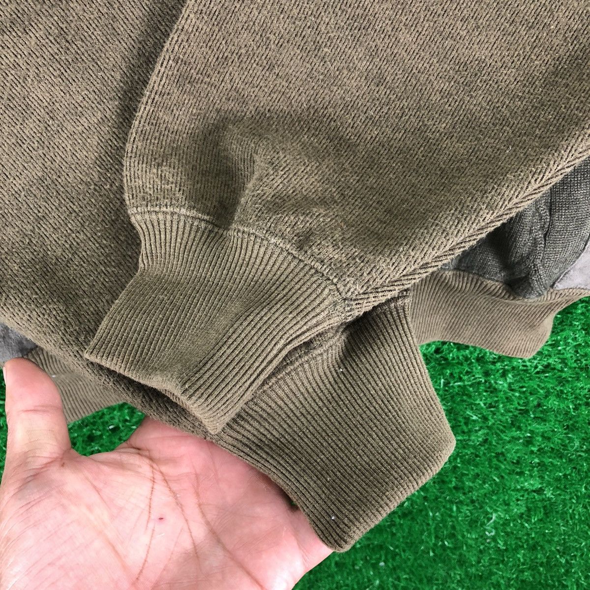 Japanese Brand Vintage 80's Knit Polo Shirts 3 Fabric by Dandly Size US L / EU 52-54 / 3 - 9 Thumbnail