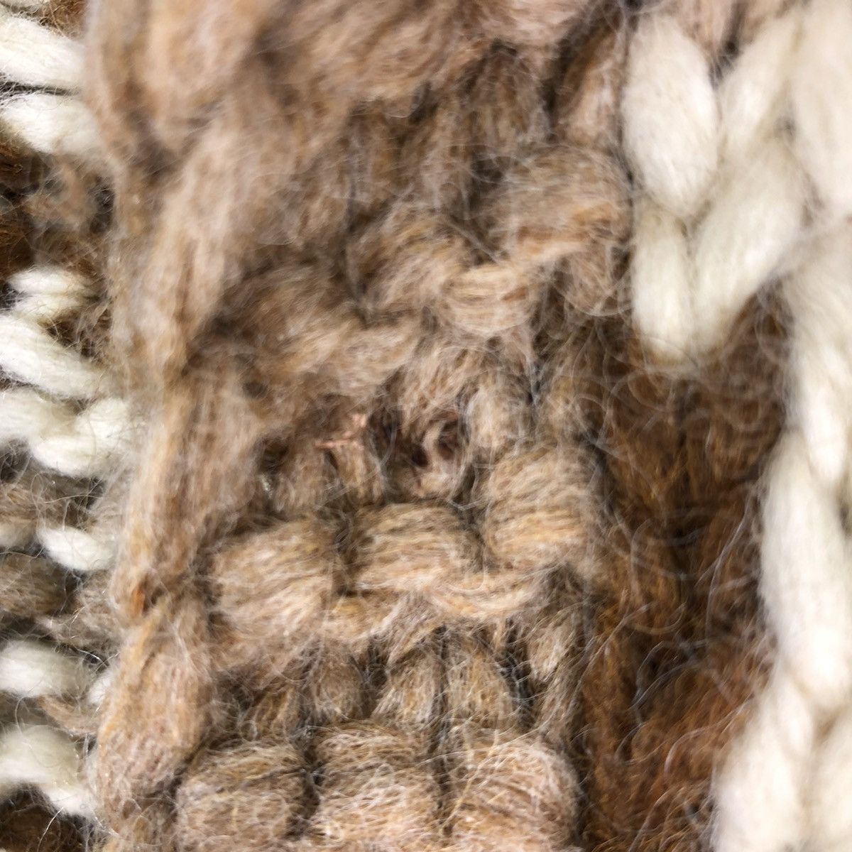 Aran Isles Knitwear Vintage 50's Cowichan Knitting Wool Sweater Jacket Size US M / EU 48-50 / 2 - 10 Thumbnail