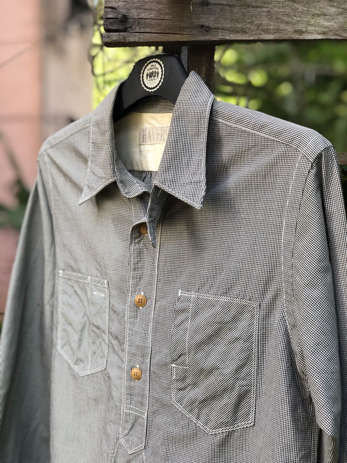 Haversack Vintage 80's Haversack Shirts Checkered Workwear Style Size US S / EU 44-46 / 1 - 2 Thumbnail