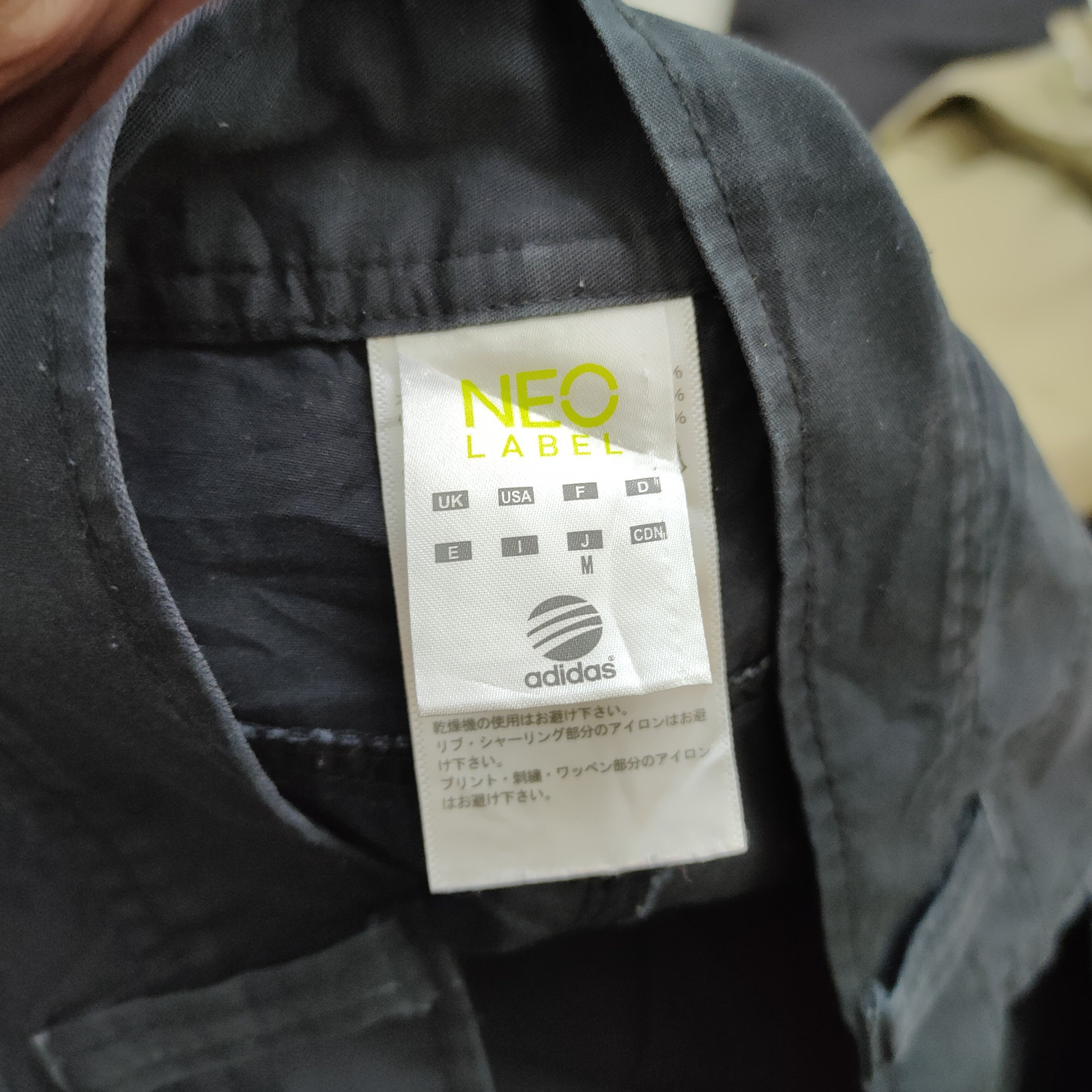 Adidas ADIDAS BLACK CARGO PANTS Size US 30 / EU 46 - 10 Thumbnail
