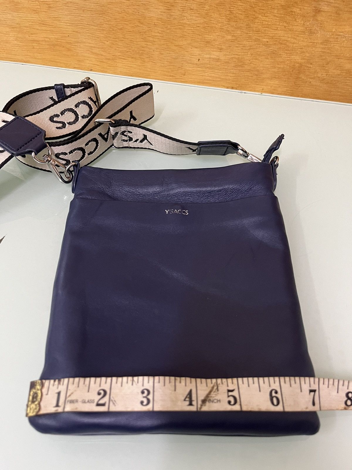 Yohji Yamamoto Authentic Ysaccs By Yohji Yamamoto Leather Shoulder Bag Size ONE SIZE - 11 Thumbnail