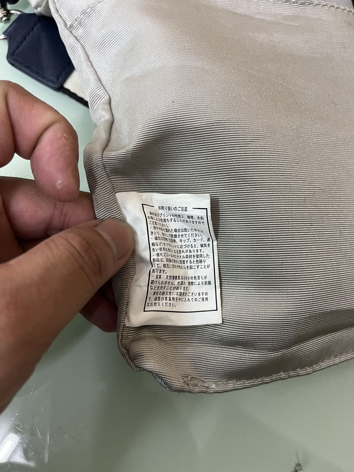 Yohji Yamamoto Authentic Ysaccs By Yohji Yamamoto Leather Shoulder Bag Size ONE SIZE - 9 Thumbnail