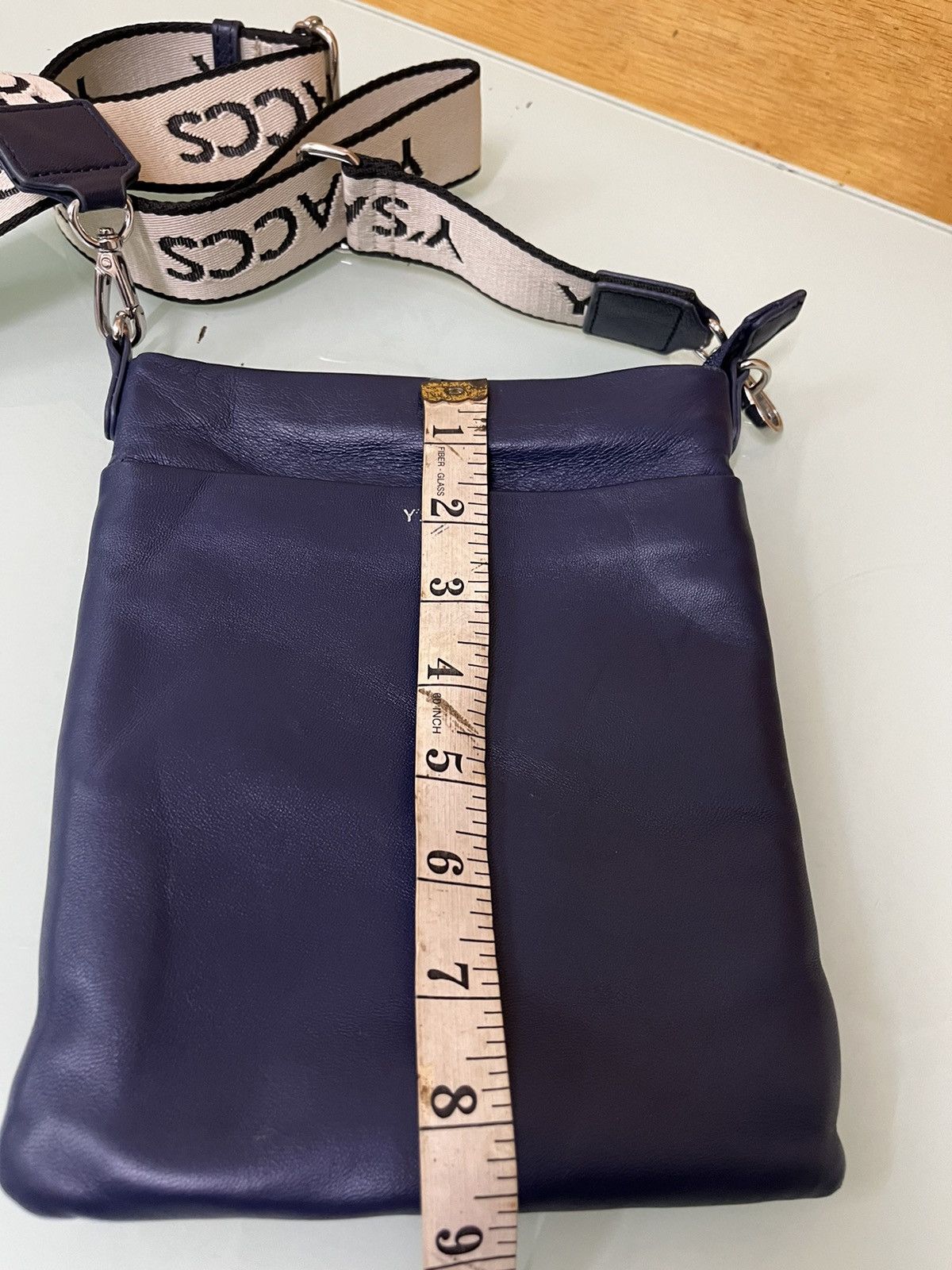 Yohji Yamamoto Authentic Ysaccs By Yohji Yamamoto Leather Shoulder Bag Size ONE SIZE - 10 Thumbnail