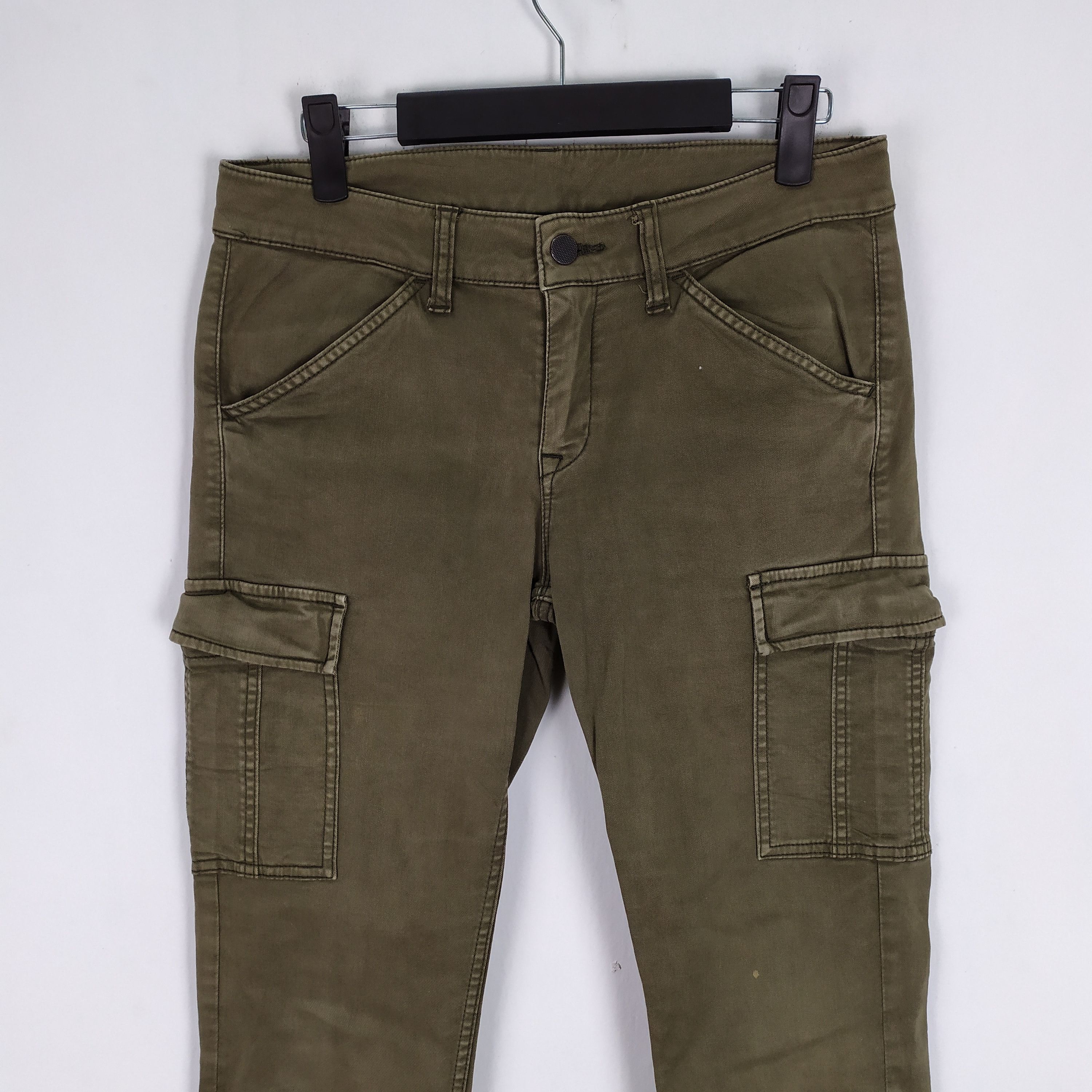 Japanese Brand JAPANESE BRAND VINTAGE SKINNY CARGO PANTS Size US 26 / EU 42 - 2 Thumbnail