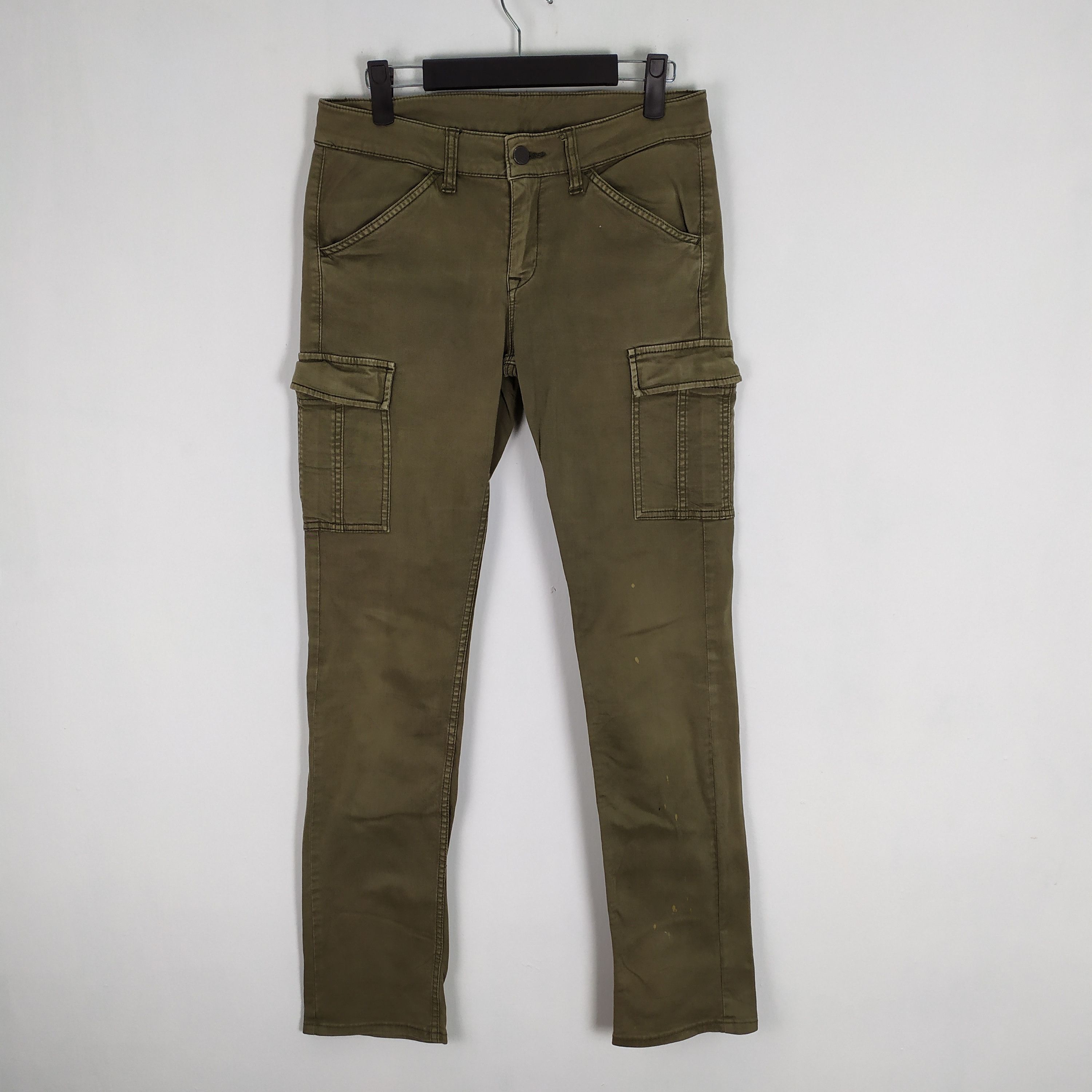 JAPANESE BRAND VINTAGE SKINNY CARGO PANTS