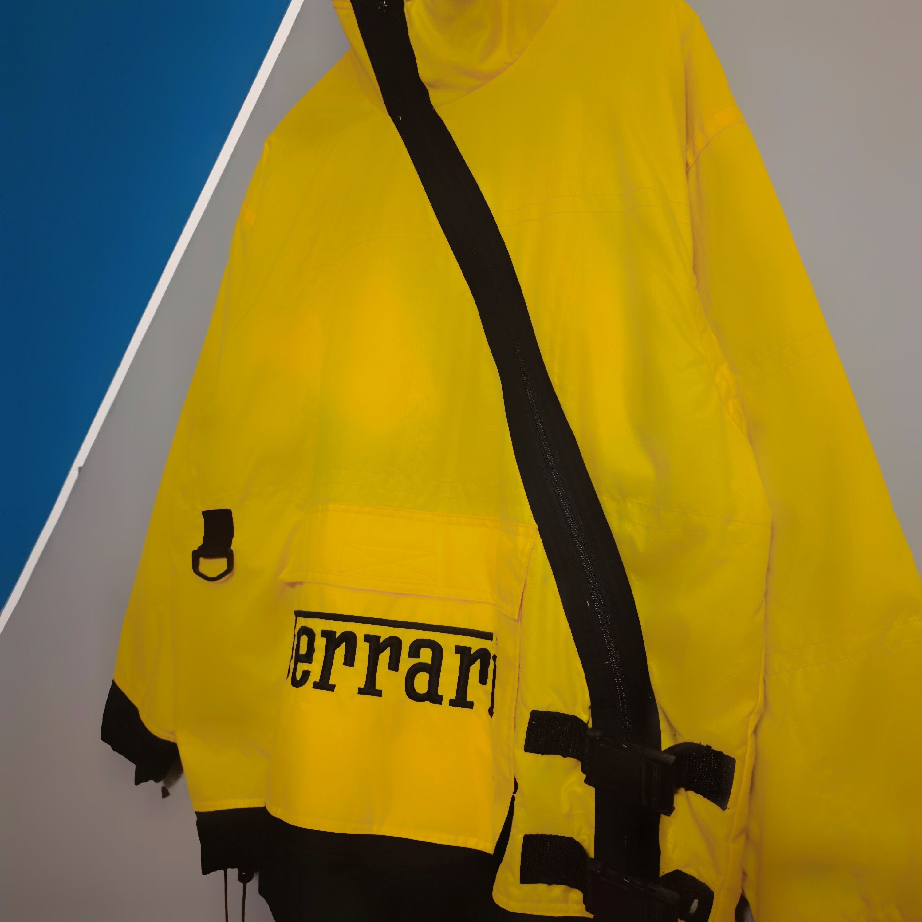 Ferrari × Gear for Sports Ferrari Yellow Cross Zip Puffle Boat Jacket Size US L / EU 52-54 / 3 - 4 Thumbnail