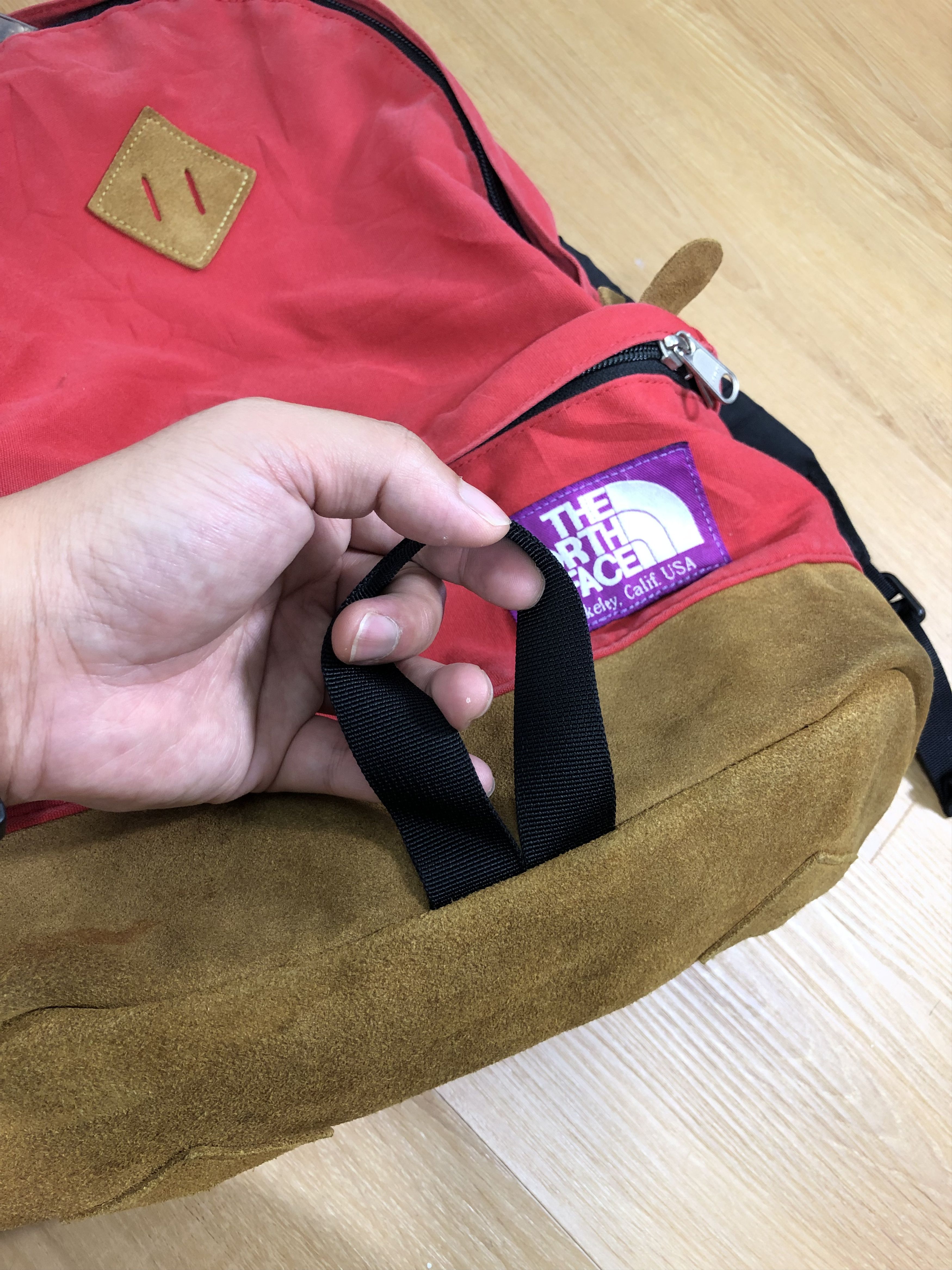 Nanamica RARE🔥NN7403N TNF NANAMICA PURPLE LABEL BACKPACK SUEDE Size ONE SIZE - 15 Thumbnail