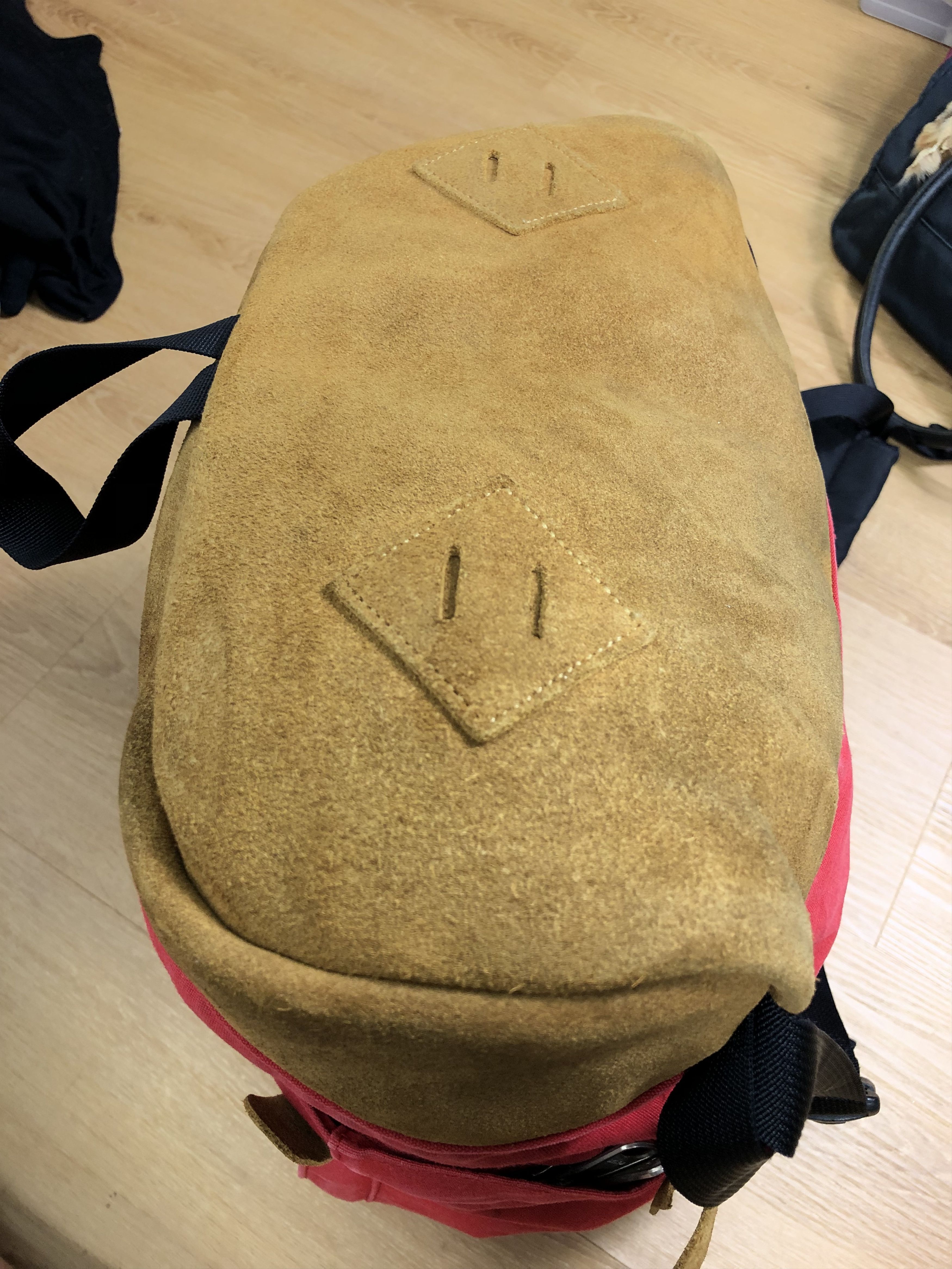 Nanamica RARE🔥NN7403N TNF NANAMICA PURPLE LABEL BACKPACK SUEDE Size ONE SIZE - 8 Thumbnail