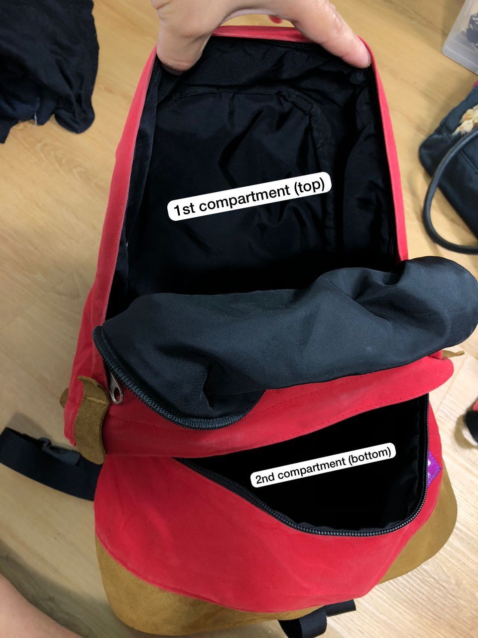 Nanamica RARE🔥NN7403N TNF NANAMICA PURPLE LABEL BACKPACK SUEDE Size ONE SIZE - 11 Thumbnail