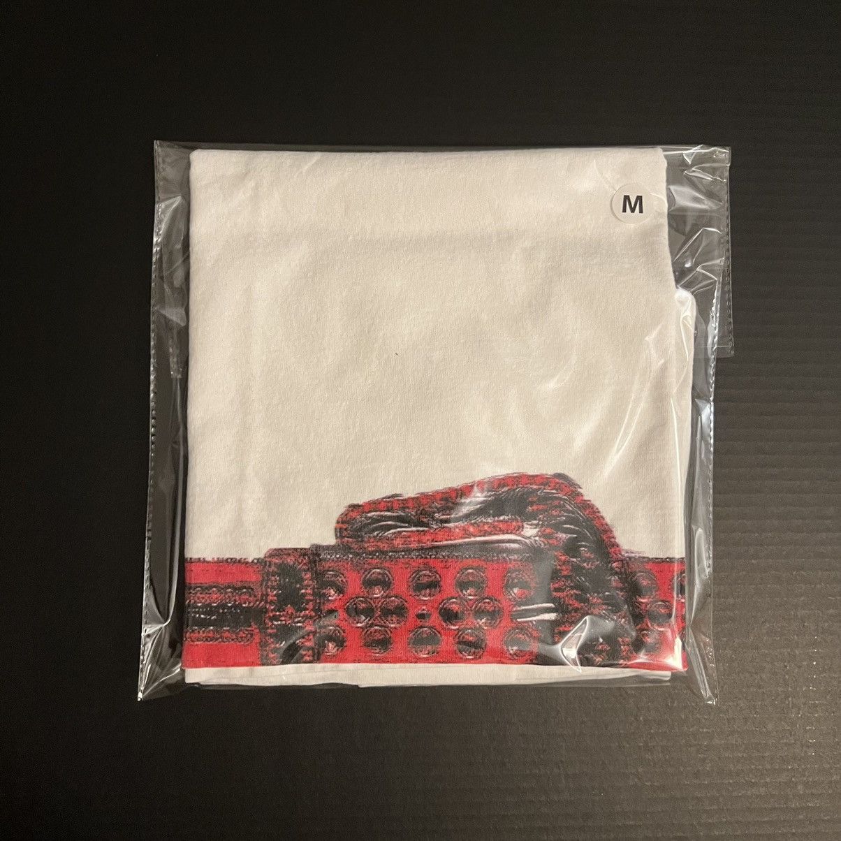 Ryder Studios Ryder Studios x BB Simon Belt T-Shirt - White MD Size US M / EU 48-50 / 2 - 2 Thumbnail