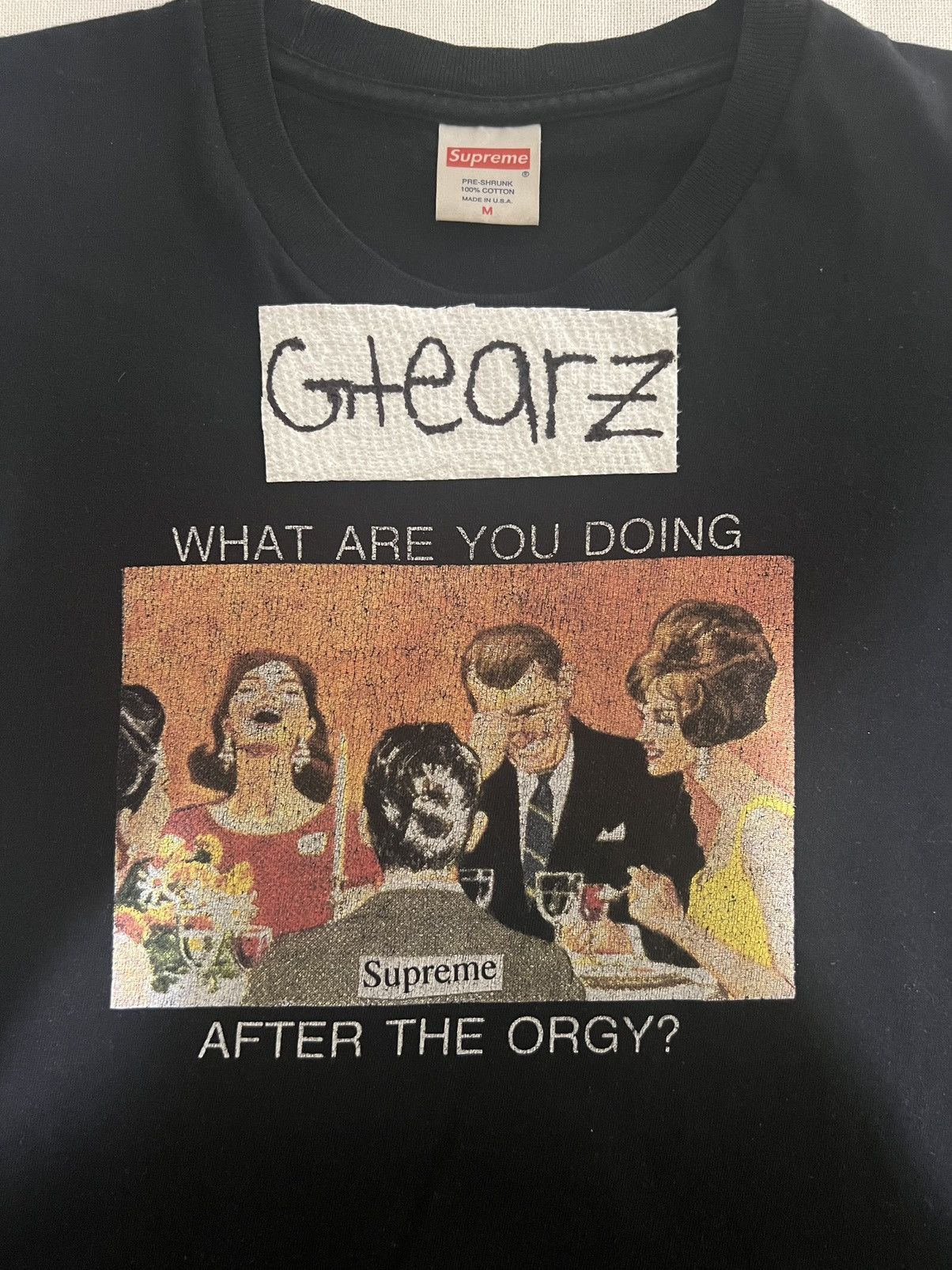 Supreme Orgy Tee | Grailed