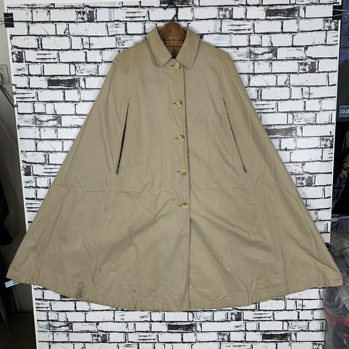 Burberry Vintage Burberrys Cloak Riversible Size ONE SIZE - 11 Thumbnail