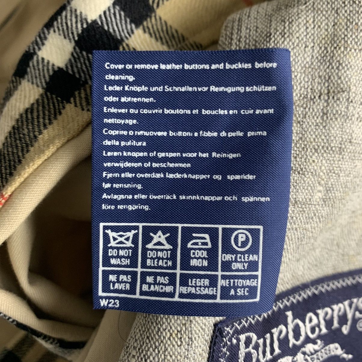 Burberry Vintage Burberrys Cloak Riversible Size ONE SIZE - 6 Thumbnail