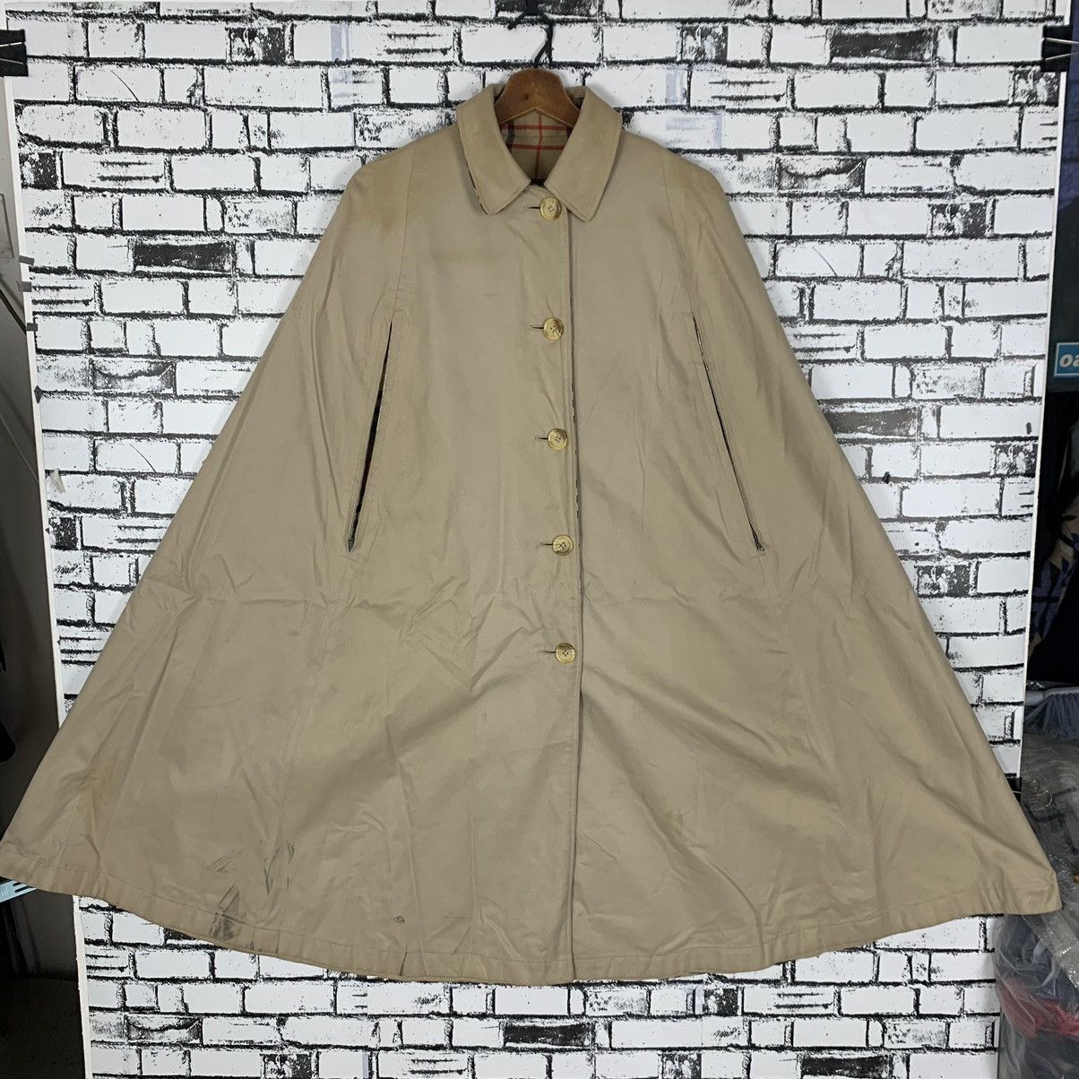 Burberry Vintage Burberrys Cloak Riversible Size ONE SIZE - 9 Thumbnail