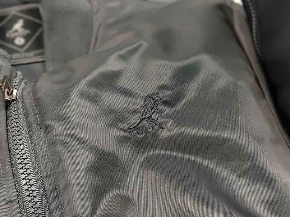 Kangol Kangol Original Logo Dark Gray Bomber Jacket Retro Style Size US S / EU 44-46 / 1 - 9 Thumbnail