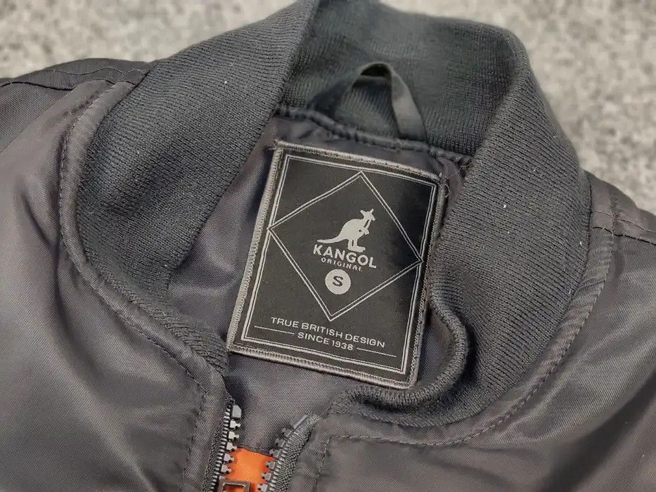Kangol Kangol Original Logo Dark Gray Bomber Jacket Retro Style Size US S / EU 44-46 / 1 - 8 Thumbnail