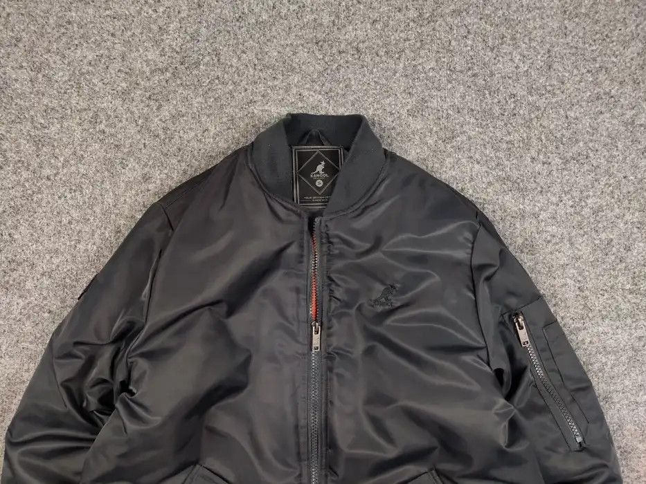 Kangol Kangol Original Logo Dark Gray Bomber Jacket Retro Style Size US S / EU 44-46 / 1 - 3 Thumbnail